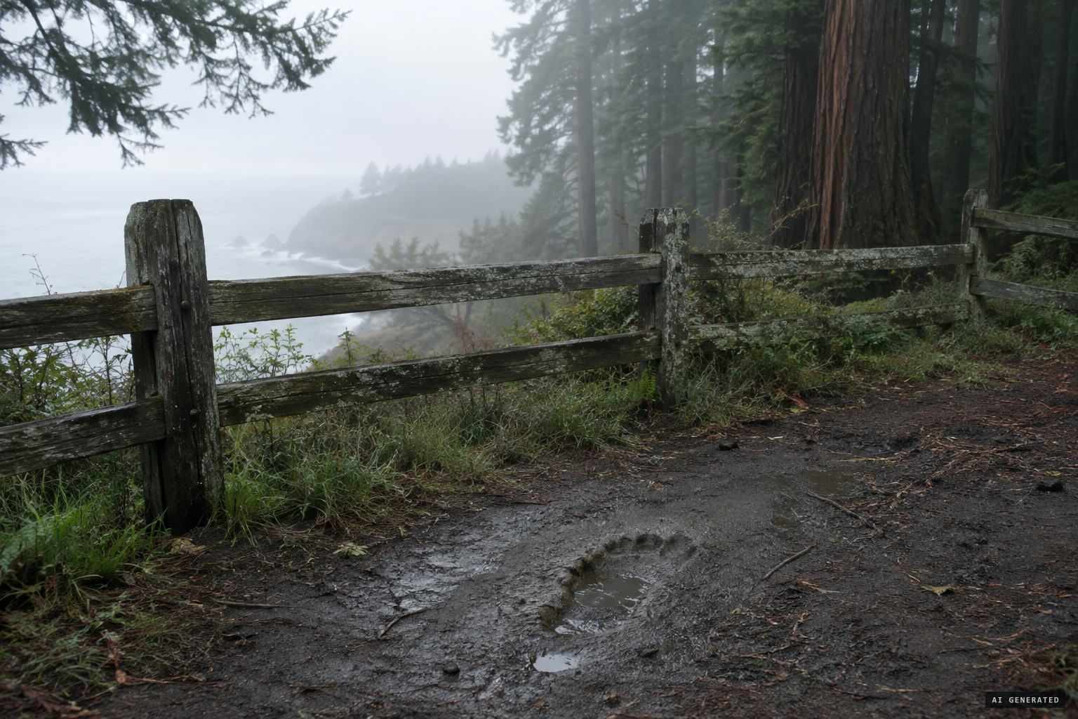 No official finding: the story of Bigfoot at a fence in Fort Bragg lives on