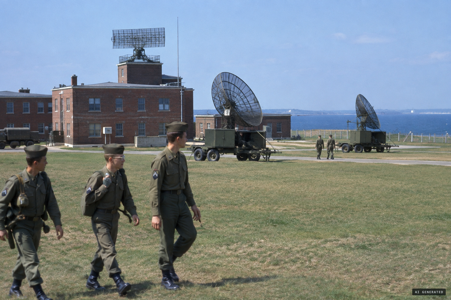 Fort Monmouth, the Army Signal Corps radar centre near the New Jersey coast