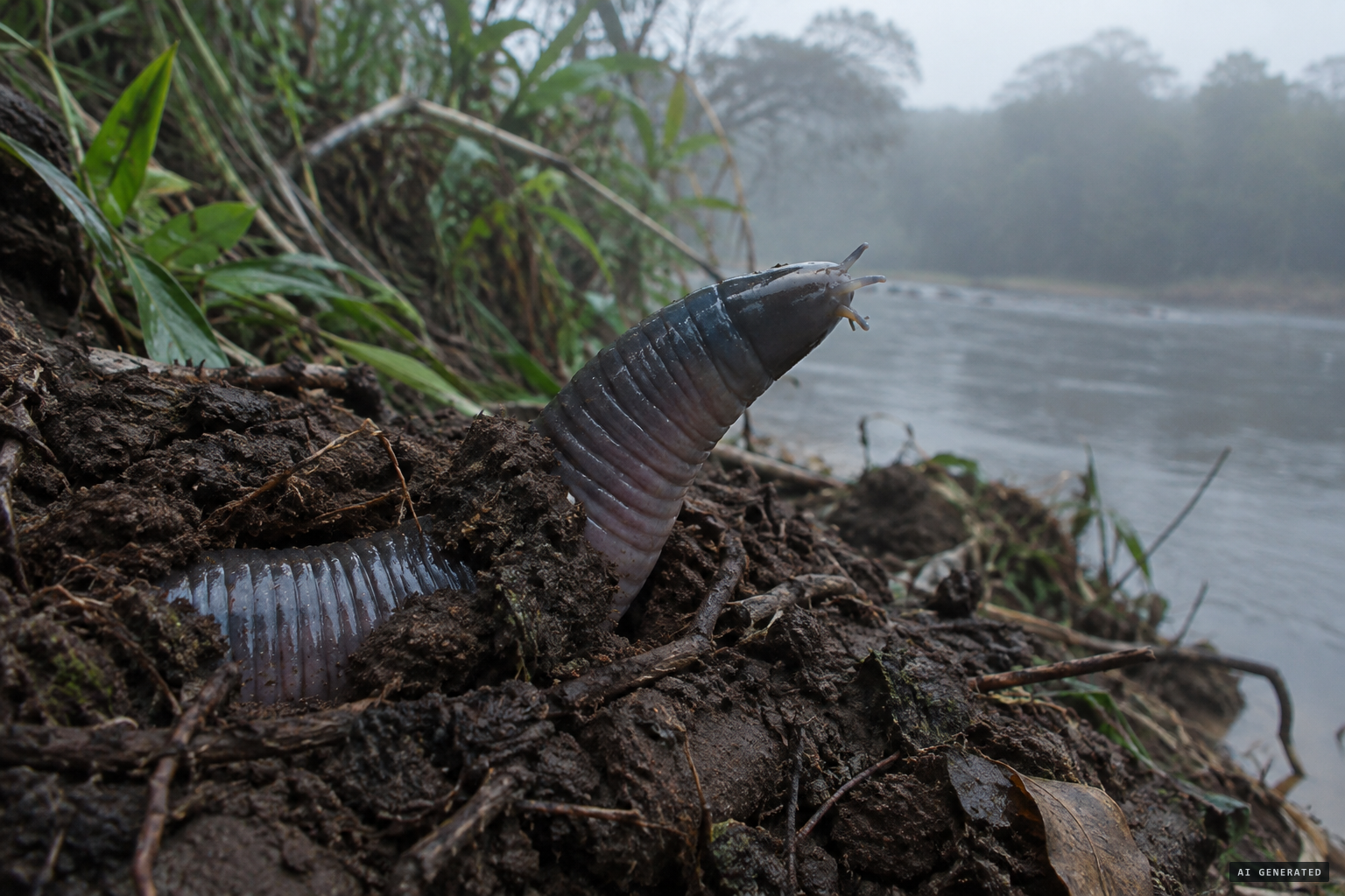 Karl Shuker's suggestion: a giant caecilian