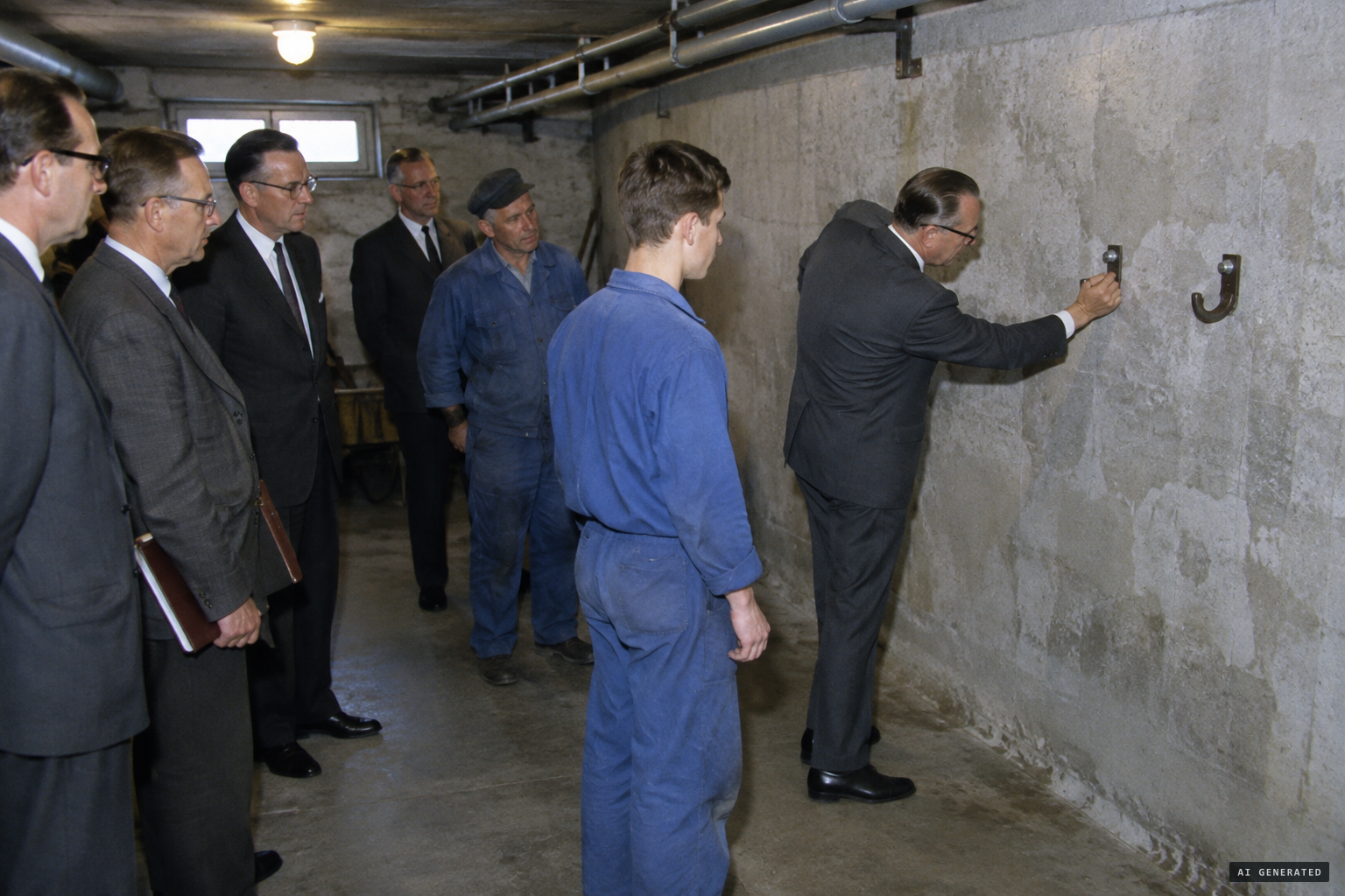 Bender's team tests the hooks by expectant observation