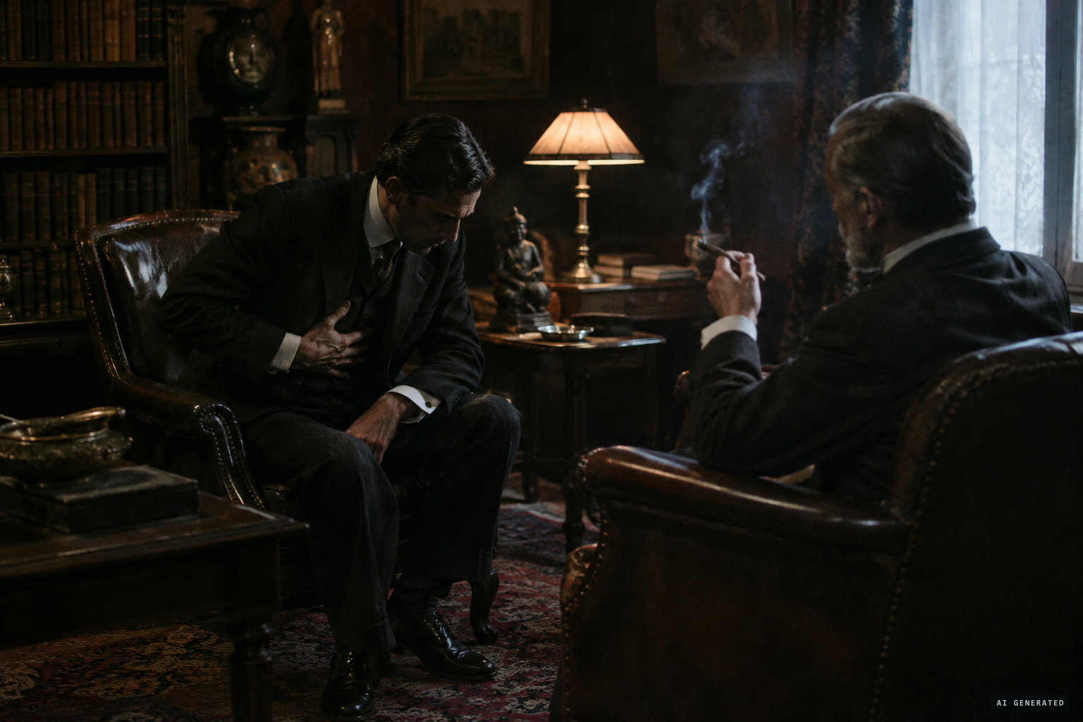 Jung feels his diaphragm burning like red-hot iron as Freud dismisses parapsychology