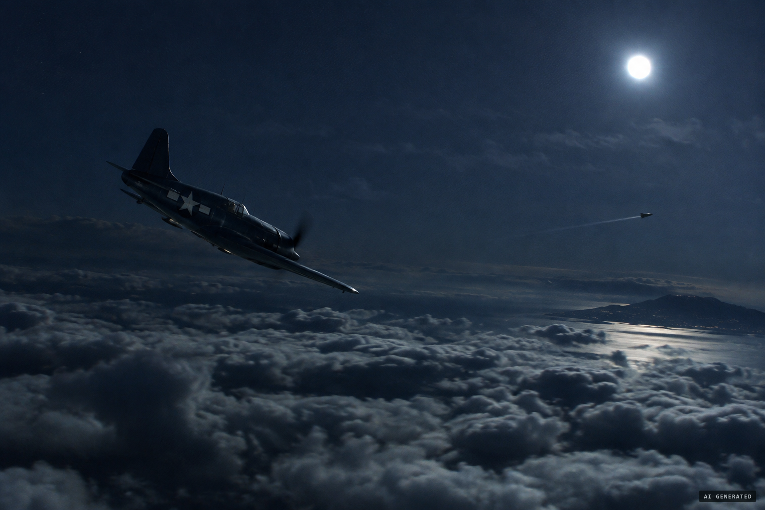 The object bursts to an estimated 1,200 mph and leaves the F-61 far behind