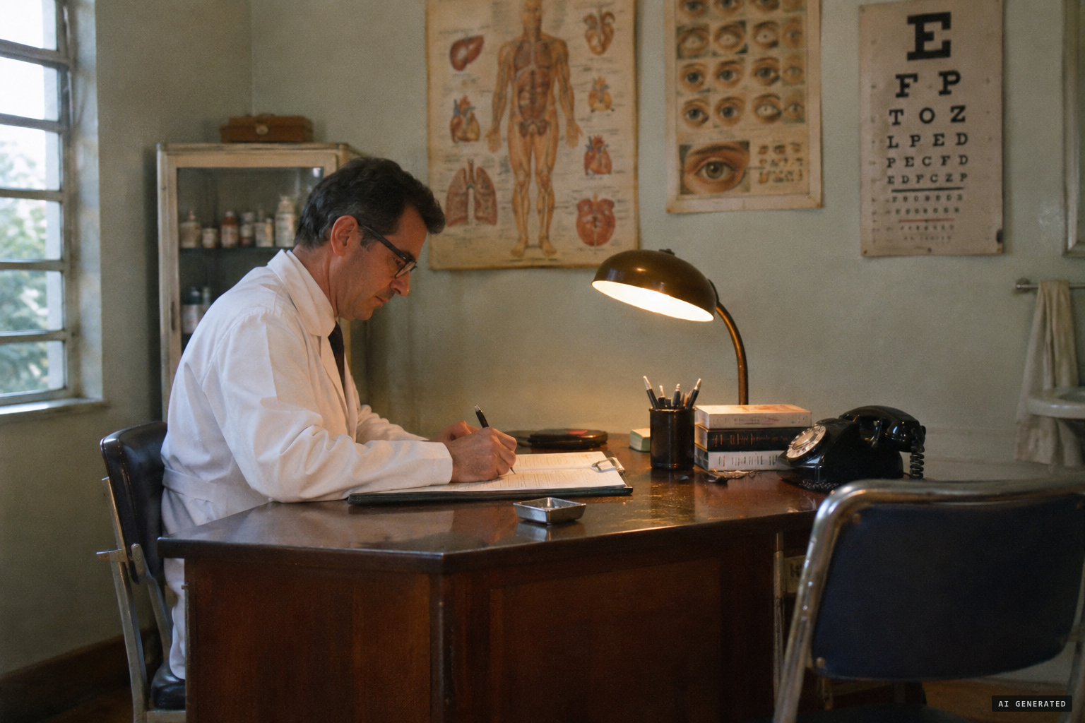 Dr. Fonseca diagnoses psychosomatic blindness caused by a real experience