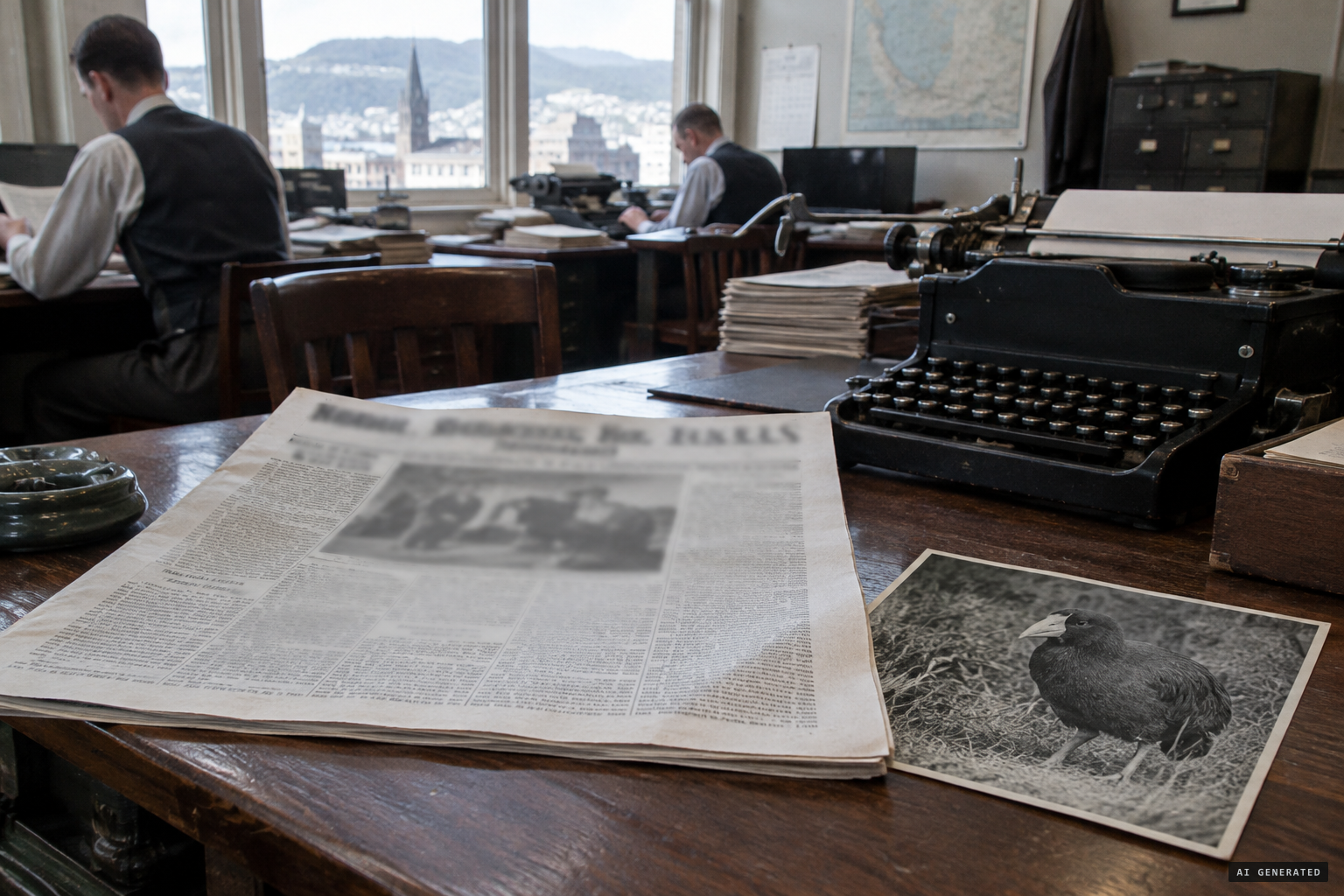 22 November 1948: the Otago Daily Times reports the bird believed extinct is found.