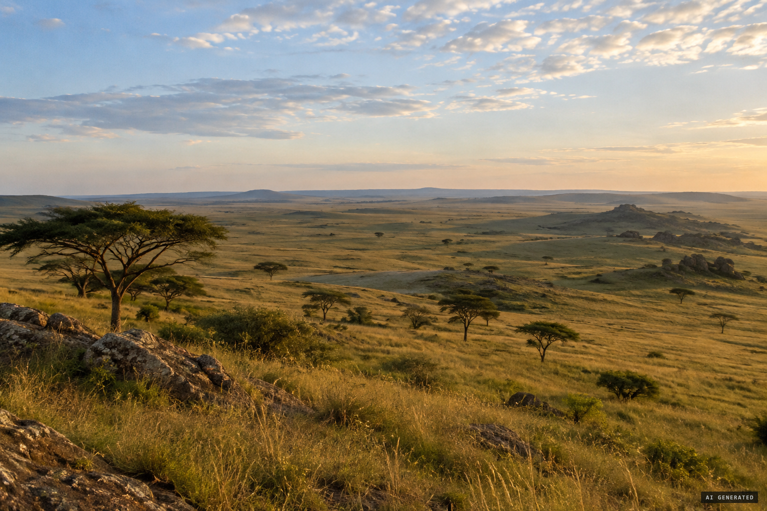 The Uasin Gishu plateau around 1905, still essentially unsettled by Europeans