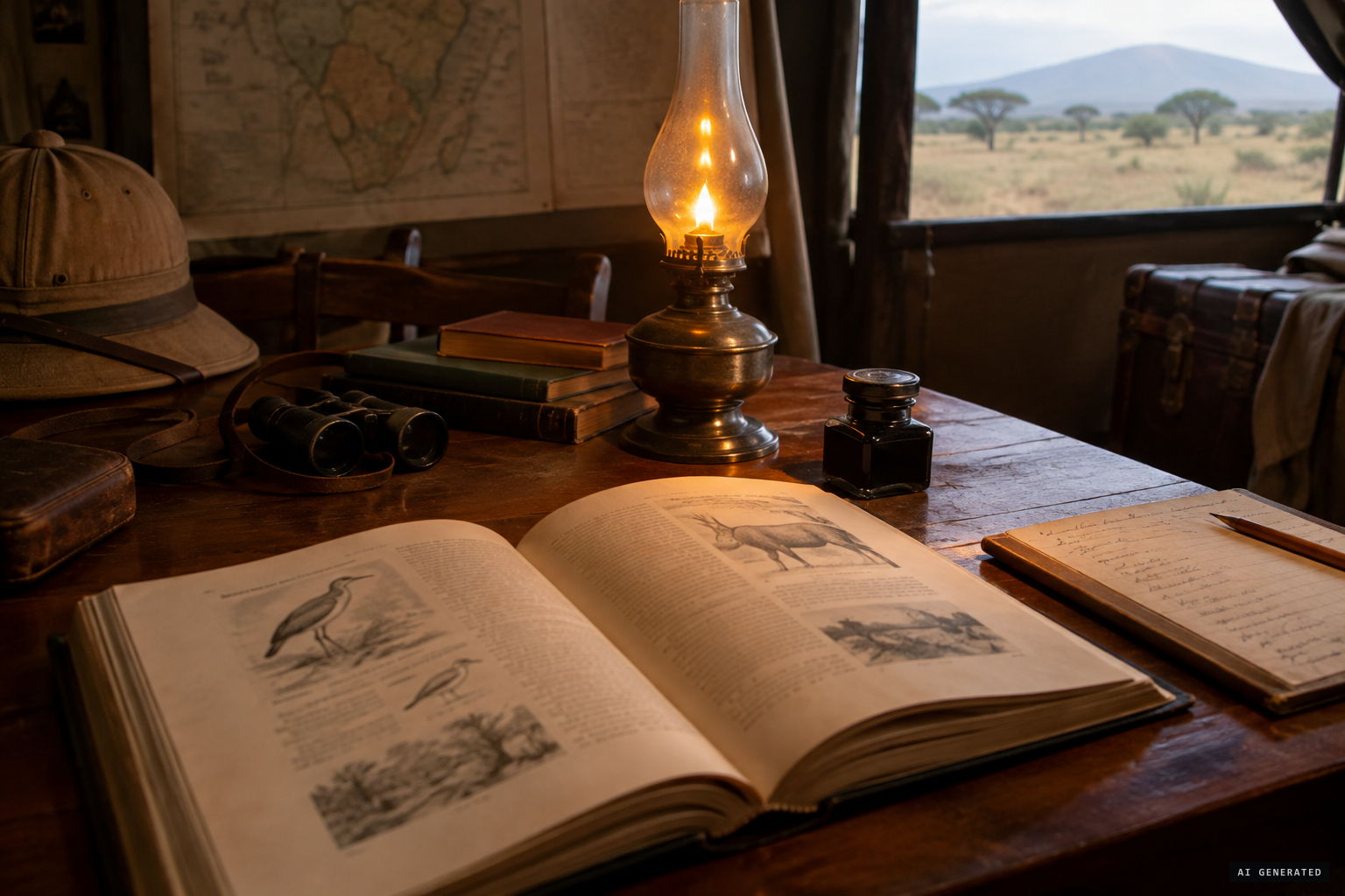 Williams publishes his account in the East Africa and Uganda Natural History Society journal, July 1912