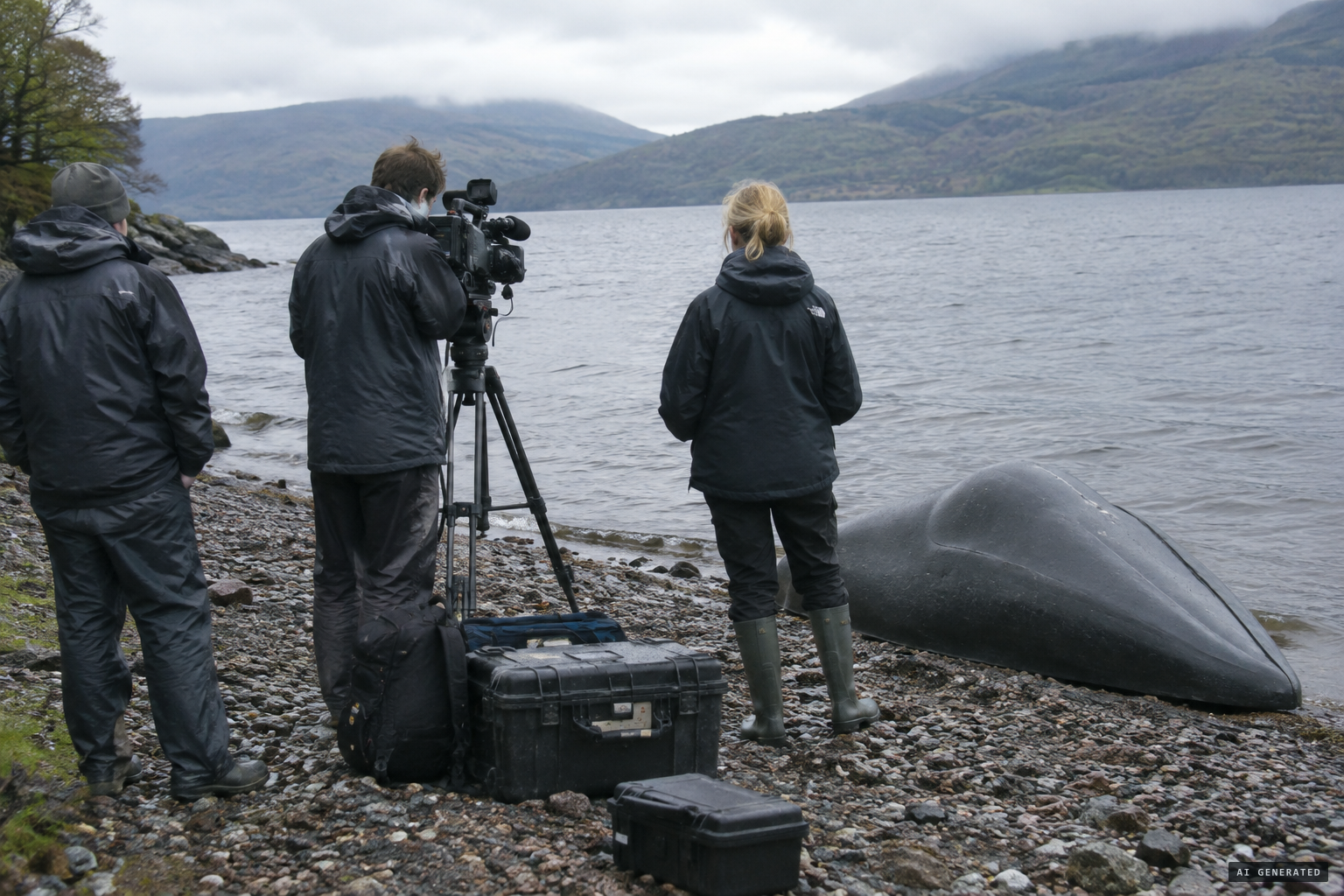 The fibreglass hump used in the National Geographic documentary