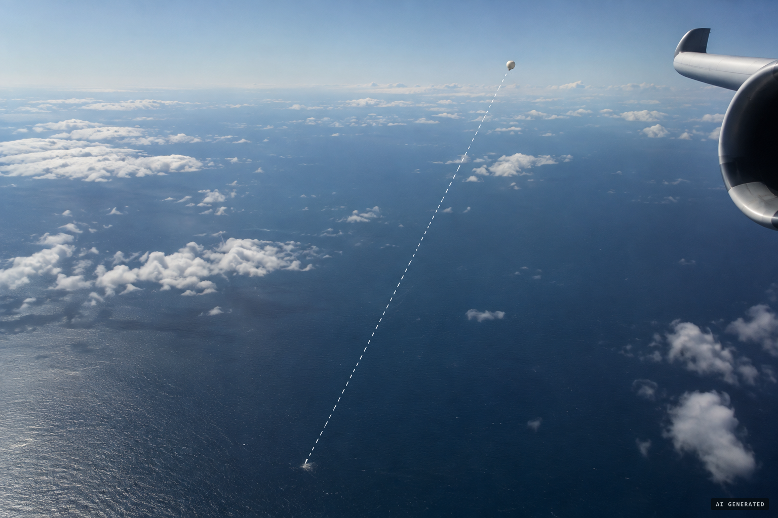 Analysis puts the GOFAST object at 13,000 feet, moving with the wind