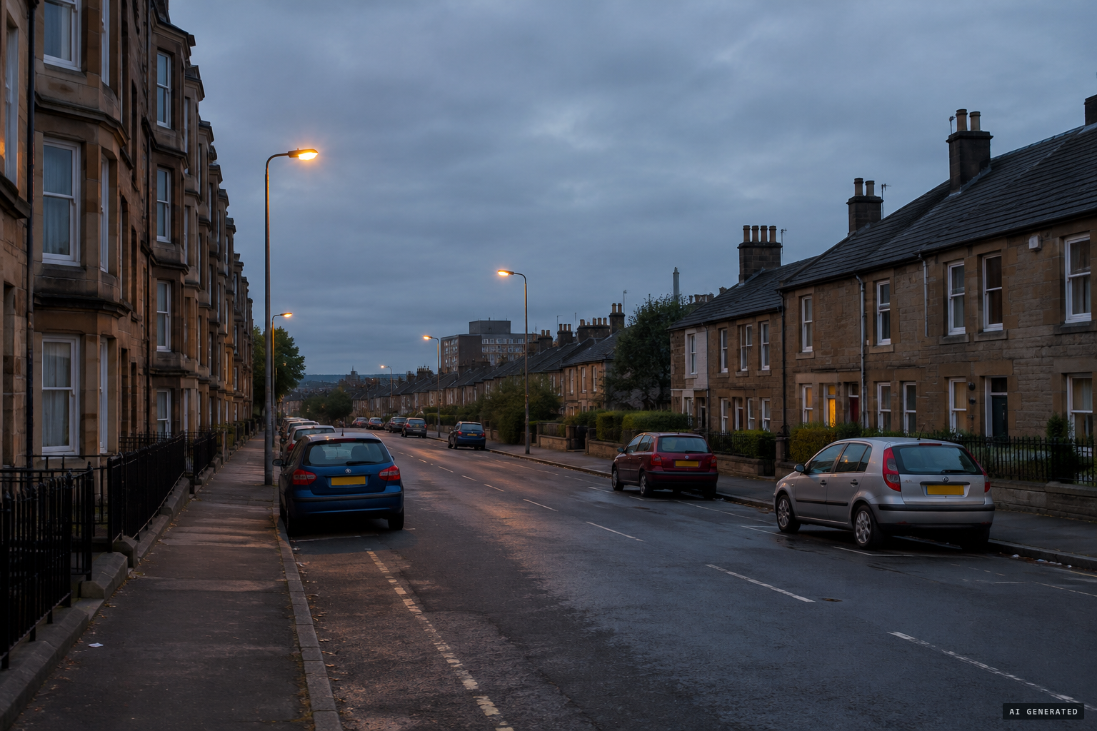 The East End of Glasgow, June 2005