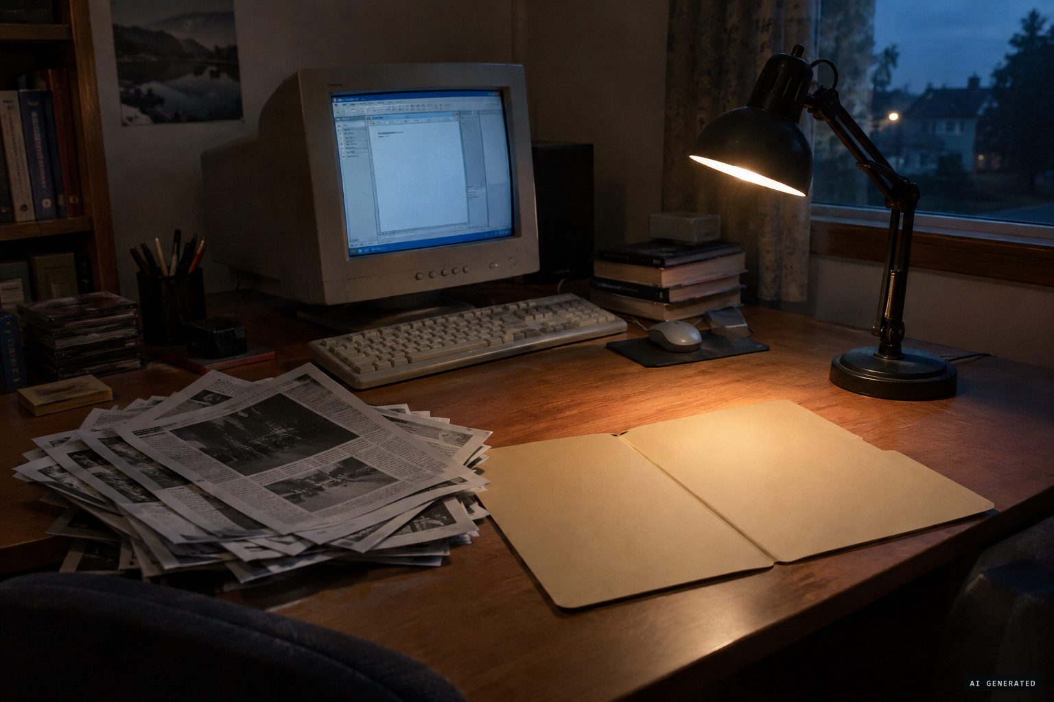 A thin trail: no newspaper report, photographs or physical traces on record