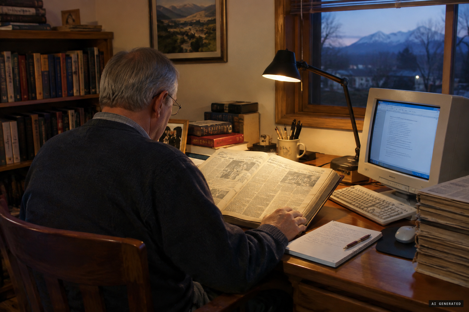 Historian D. Robert Carter retells the lake monster stories, 2006