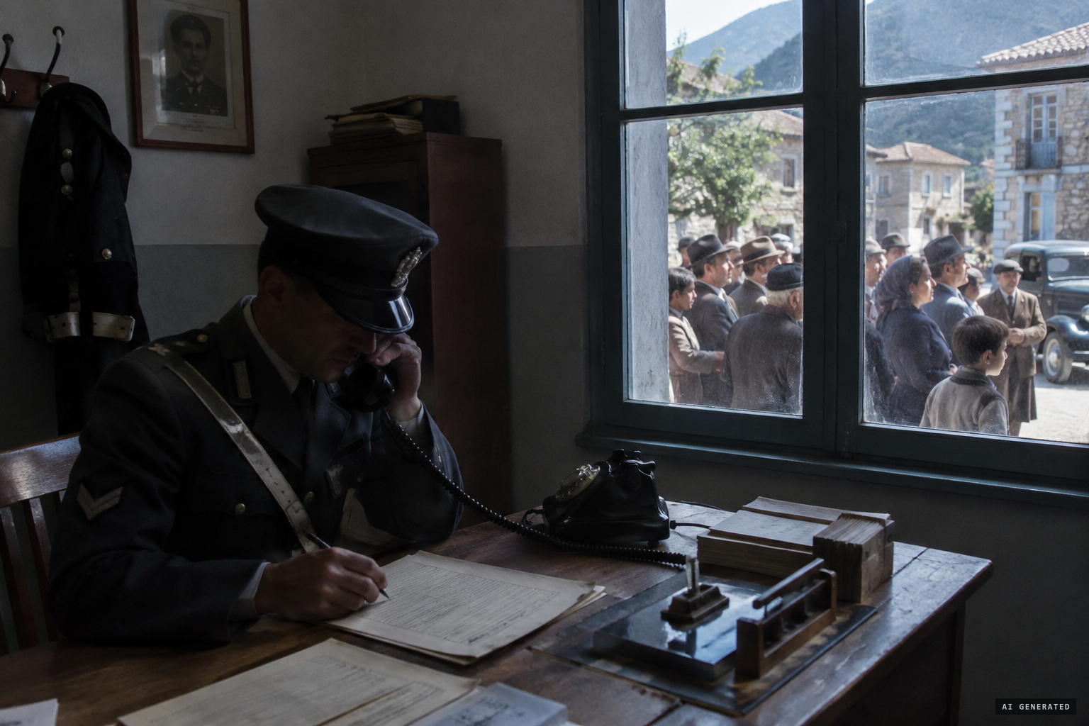 Agiasos police telegraph a 'luminous phenomenon' seen by hundreds