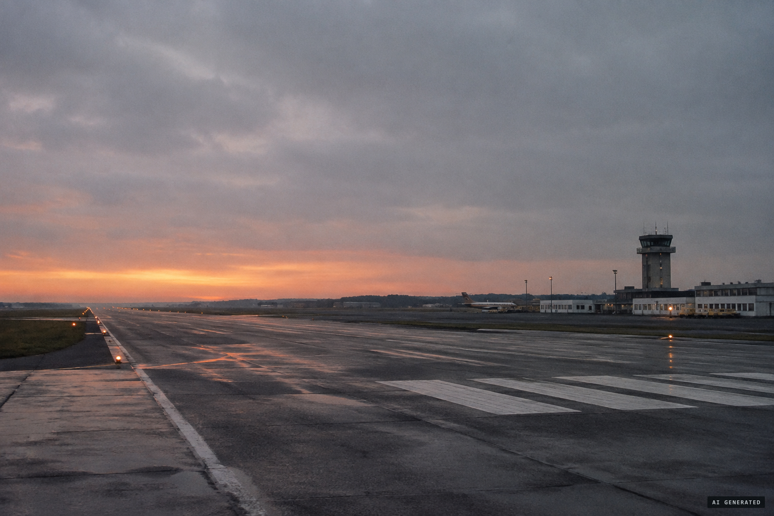 Open questions remain: the radar spot and the ball growing over the runway