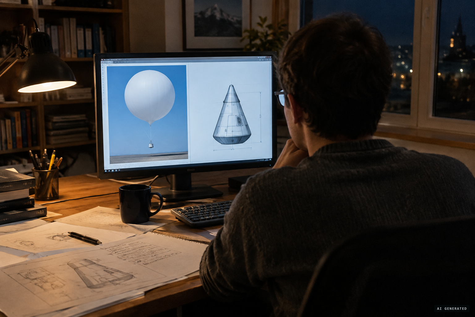 Skeptics and critics debate the balloon match: 'a white sphere wearing a hat'