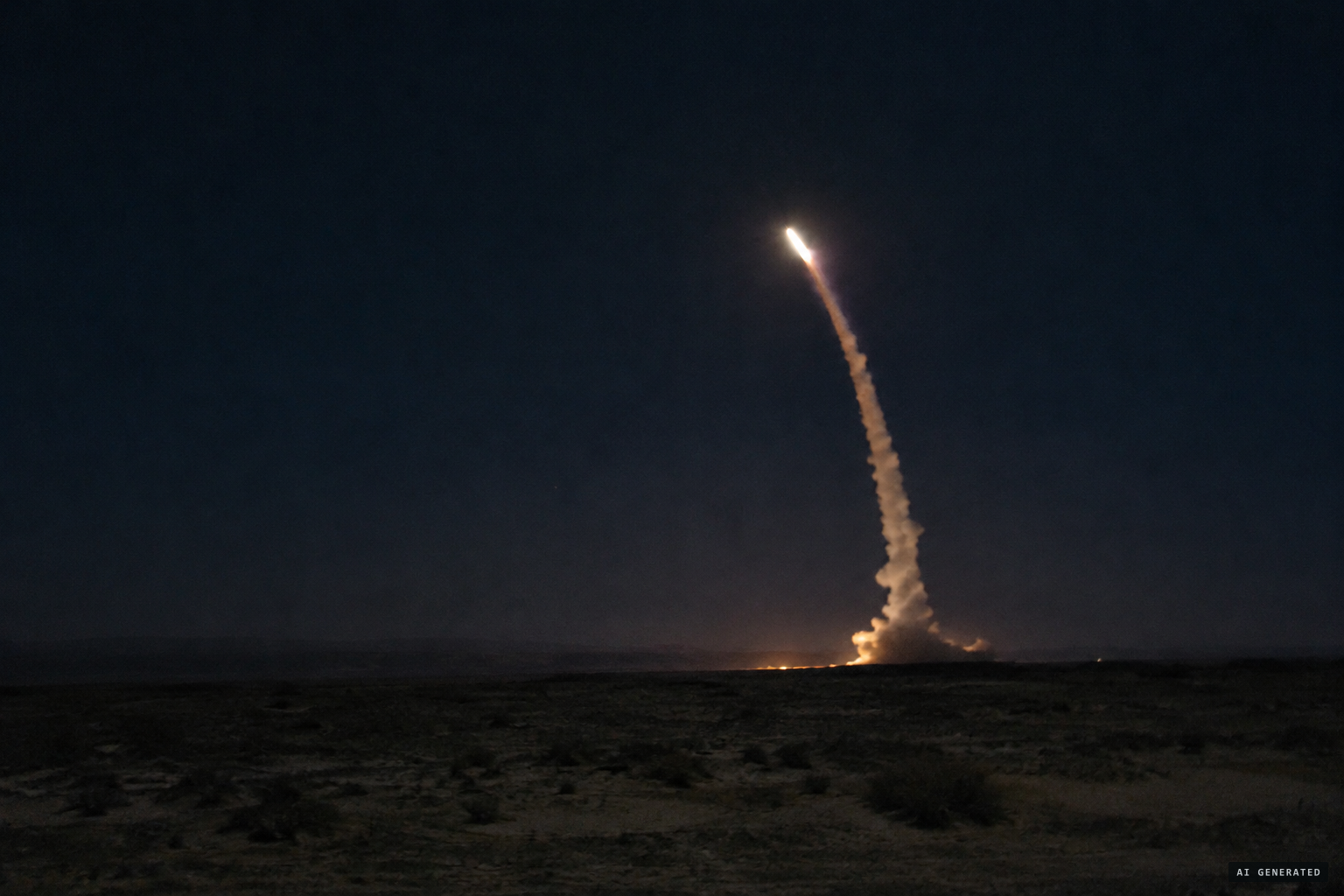 Forden's suggestion: a DF-21 missile test from near Jiuquan