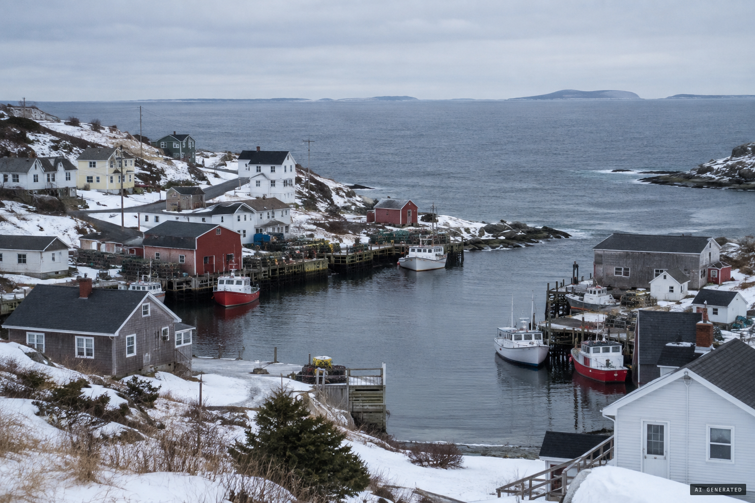 Harbour Mille, a fishing community of about 150 on Newfoundland's south coast