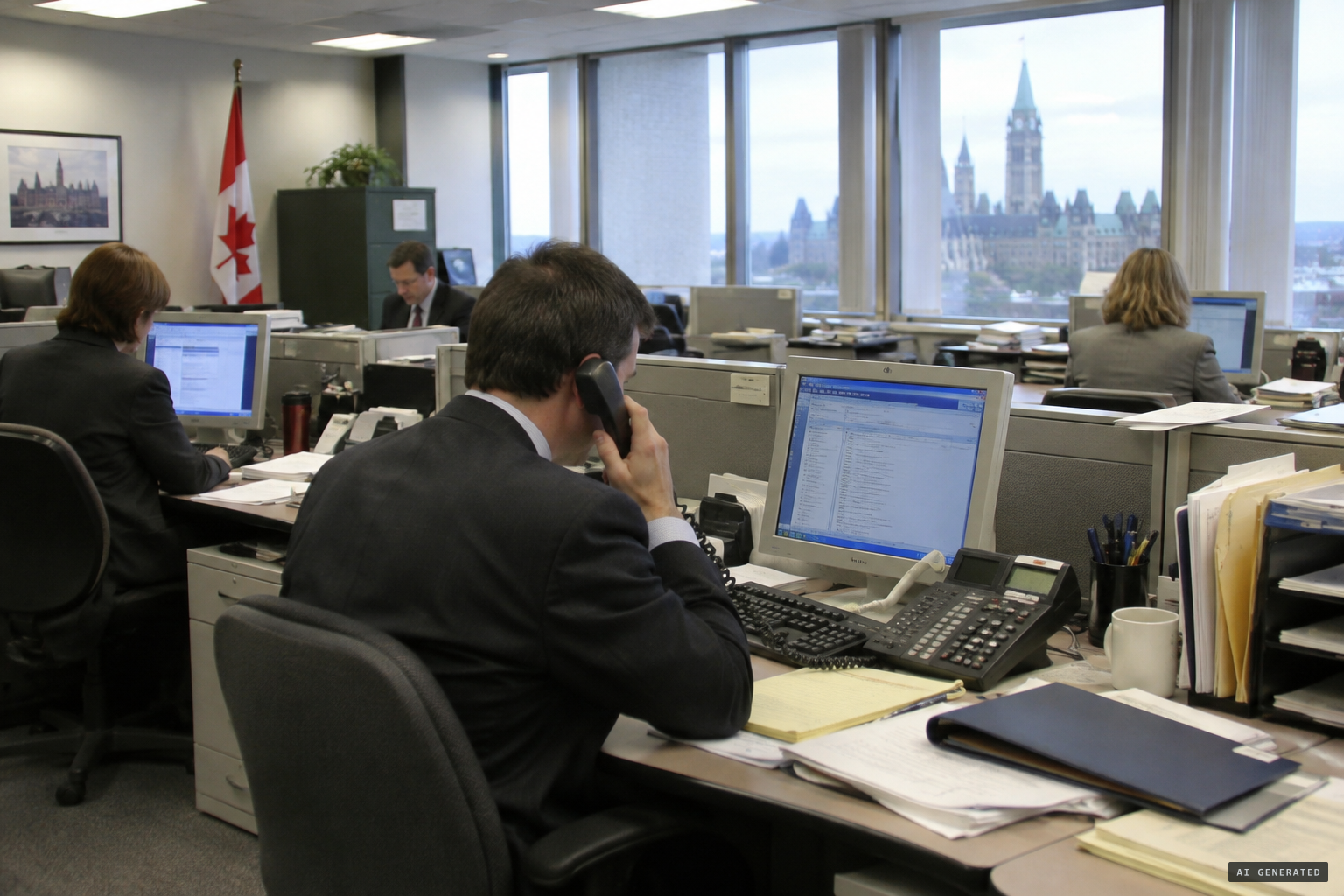 Calls passed between the RCMP, Public Safety and the Prime Minister's Office