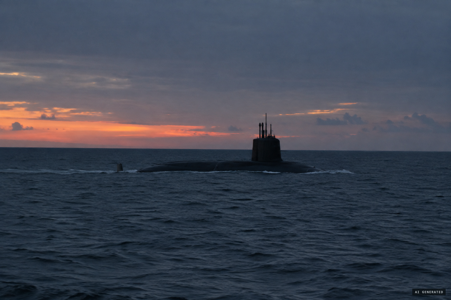One theory: a French M51 test from the submarine Le Terrible