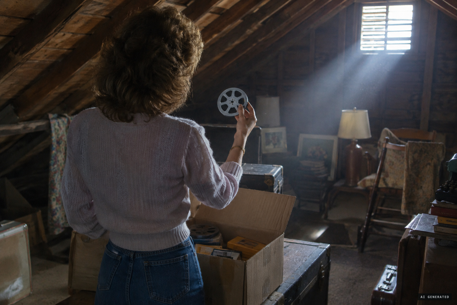 A Super 8 reel labelled 'Honey Island Monster' turns up among Ford's belongings