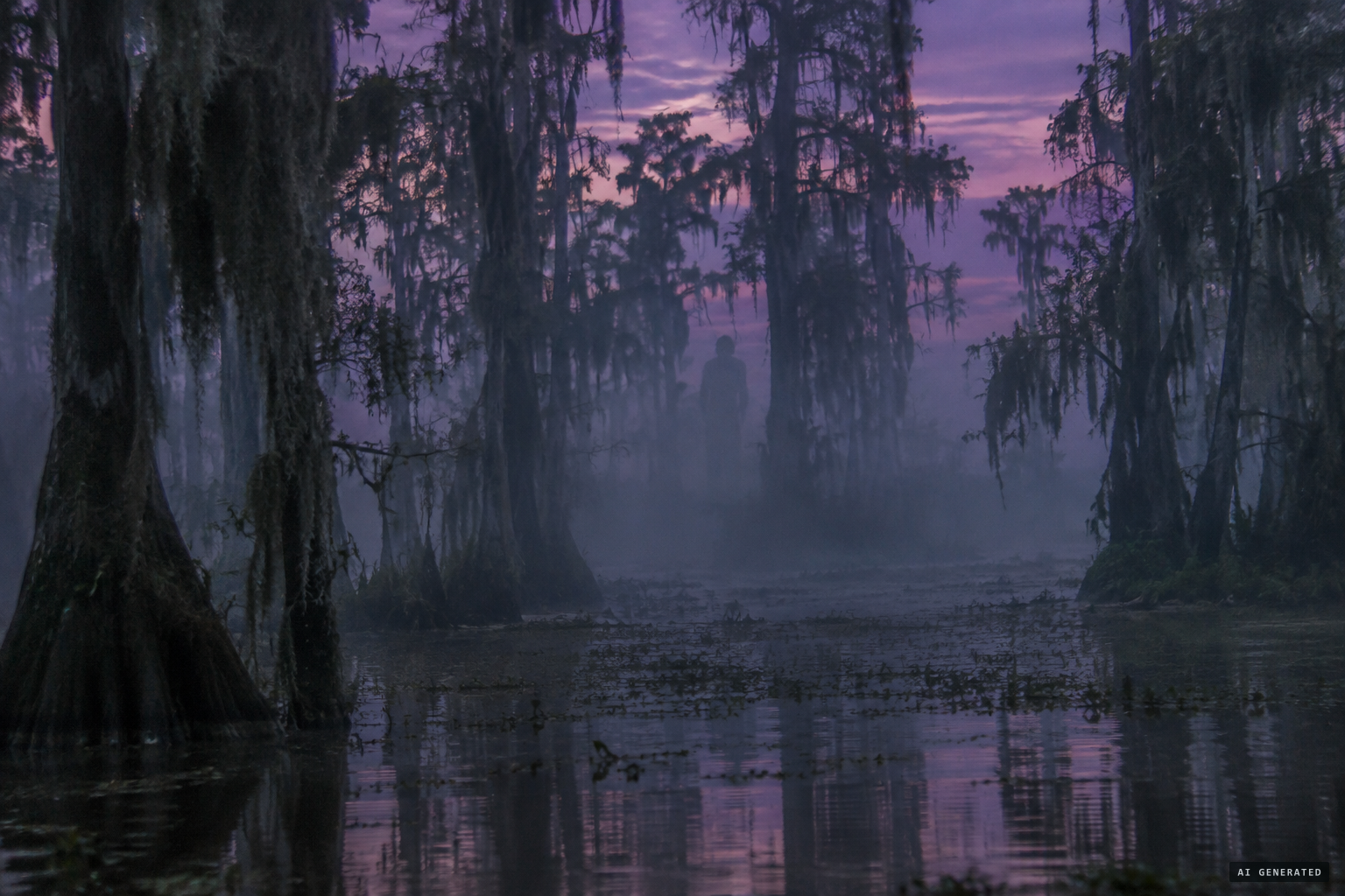The legend of the swamp creature endures