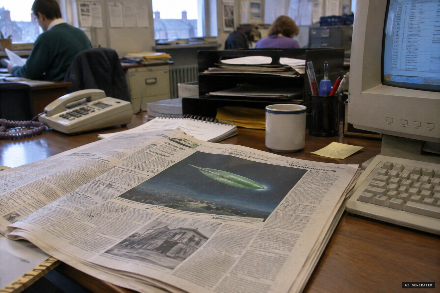 The Keighley News retells the story in 1994