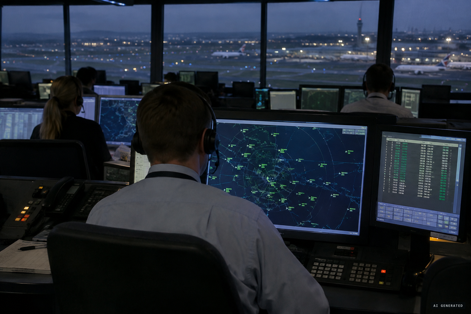 Controllers saw no conflicting traffic and no radar return