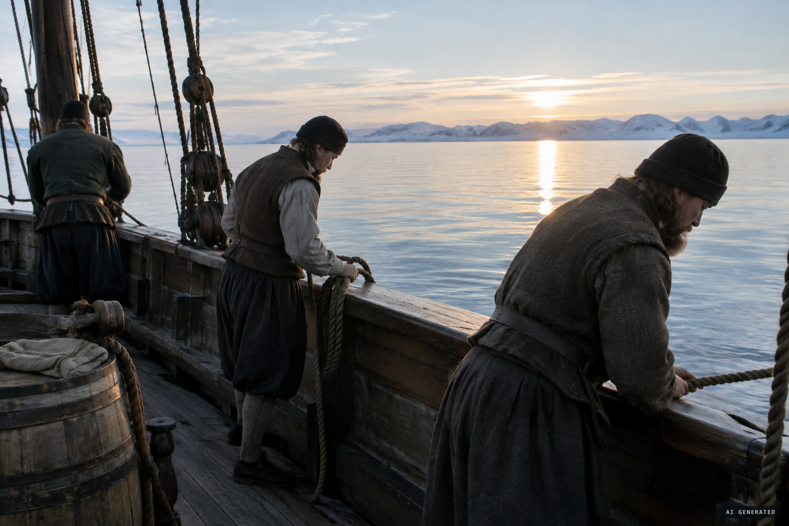 Morning of 15 June 1608 aboard the Hopewell