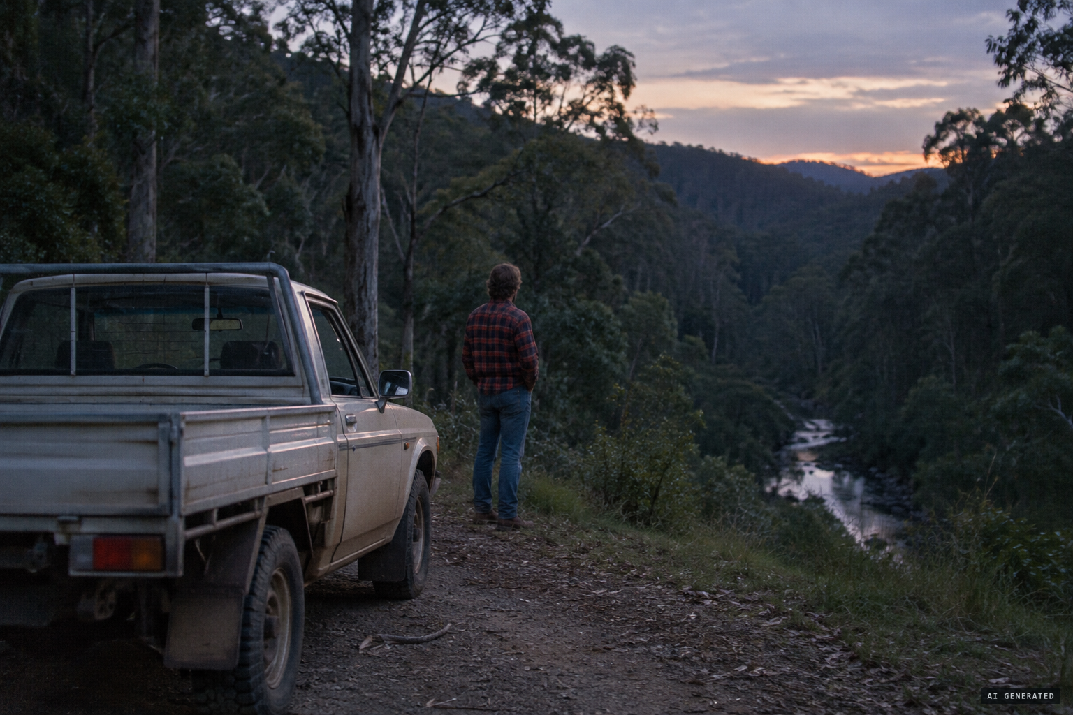 Yowie sightings near Dignams Creek in the 1980s
