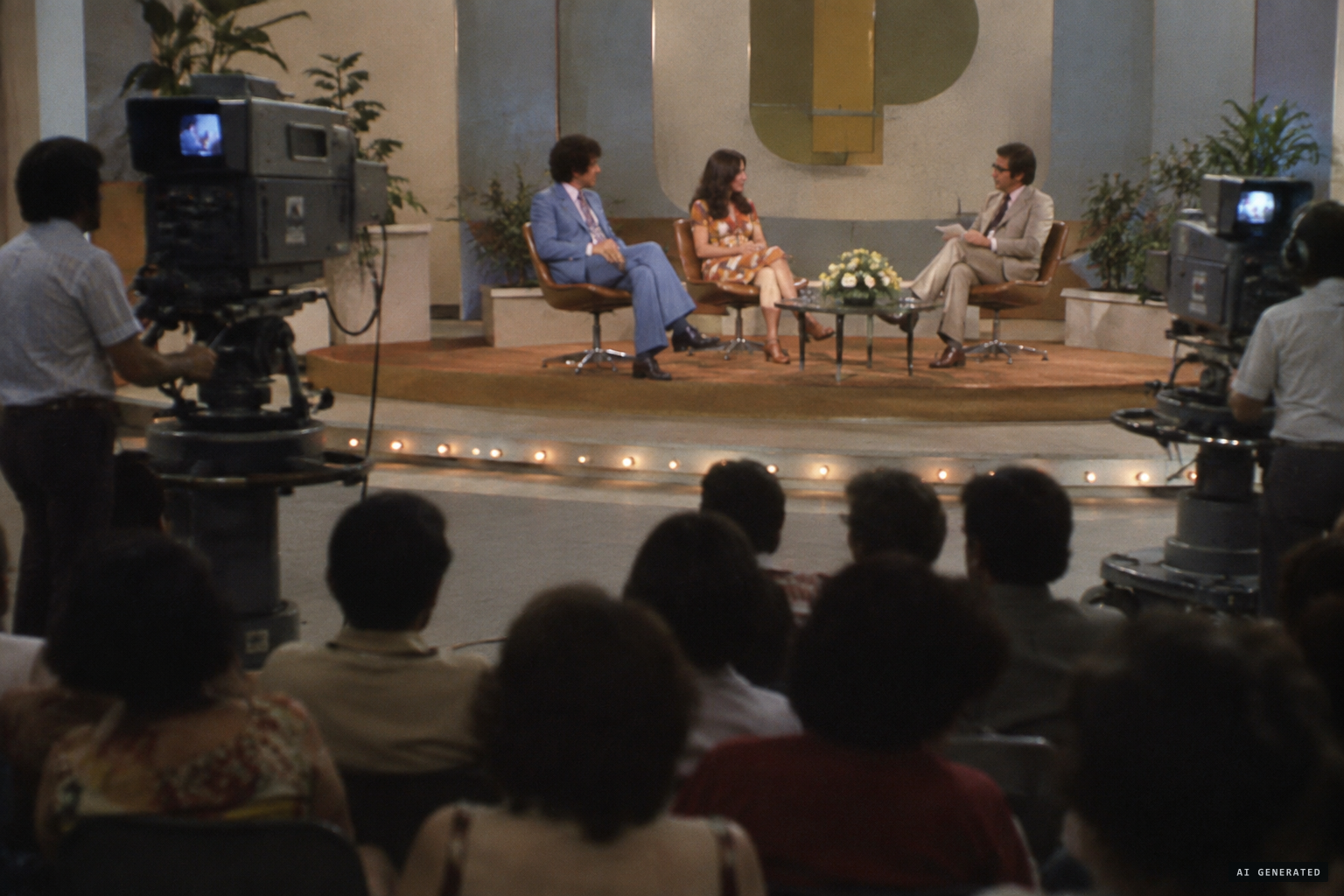 The couple tell their story on Programa Flávio Cavalcanti