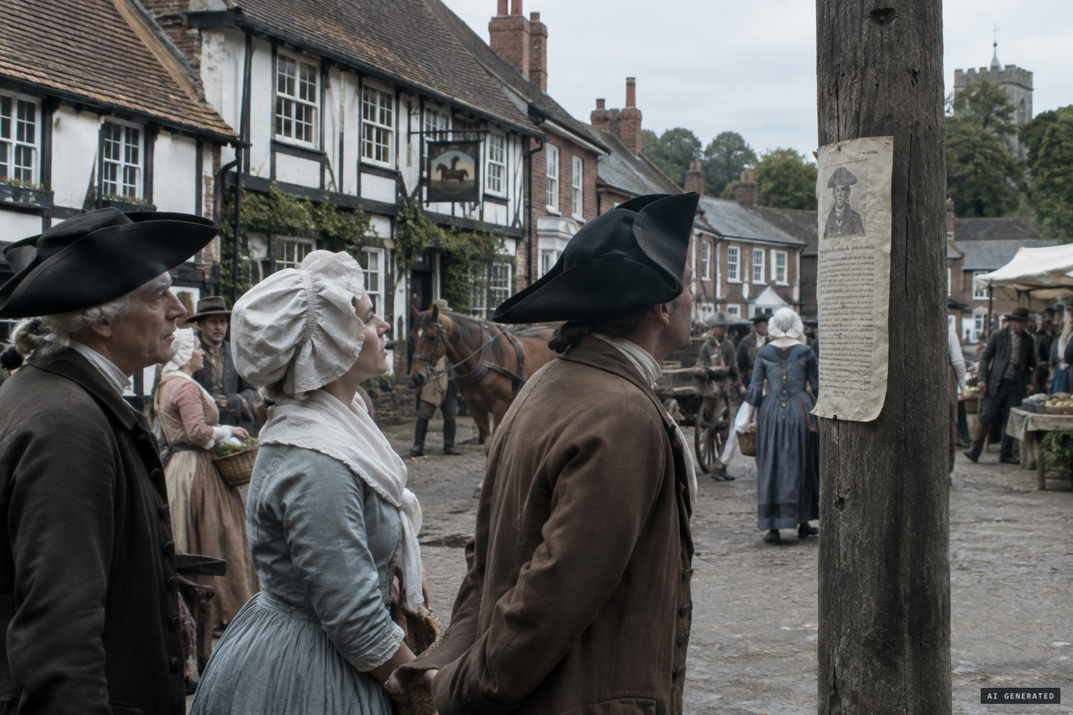 Fifty guineas offered for the cause of the disturbances; nobody claims it