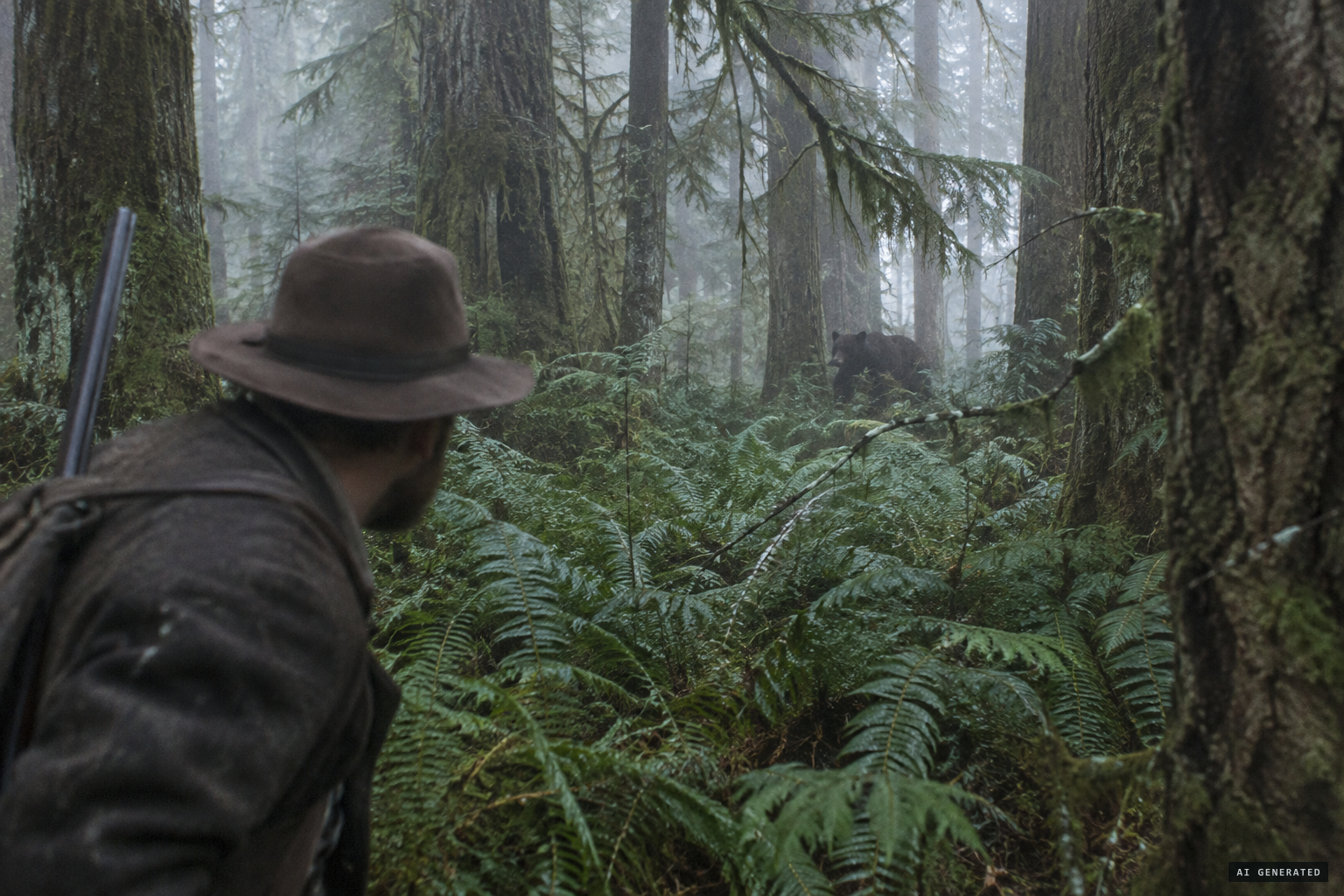 Witnesses across the island first took the figure for a bear or a deer
