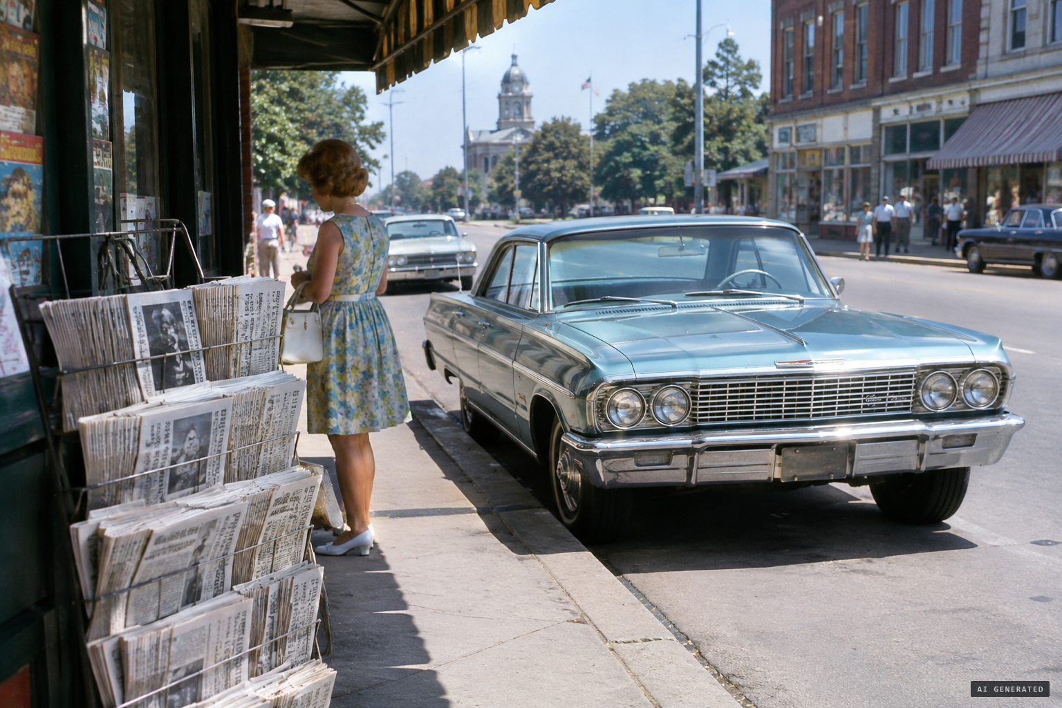 The Grand Rapids Press carries the story, 17 July 1964