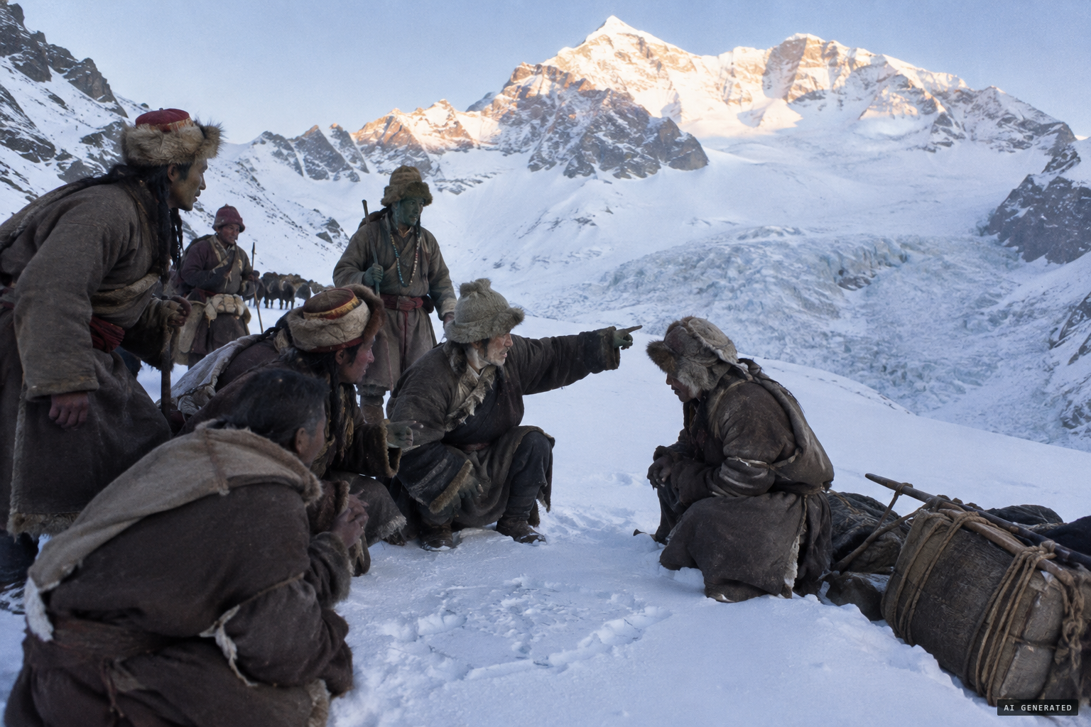 The porters at once named it the Metohkangmi, the Wild Man of the Snows.