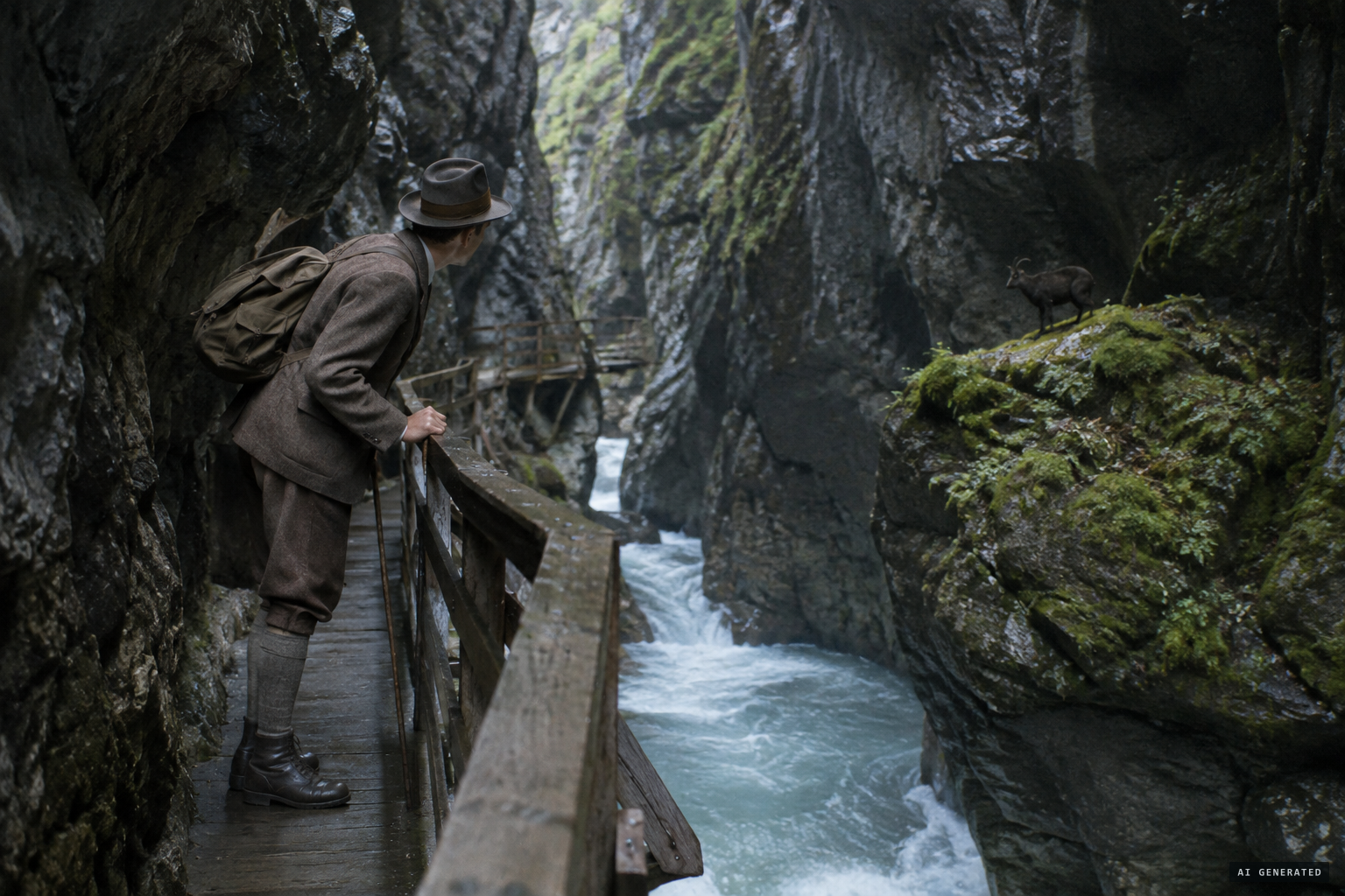 Later reports, such as the Aareschlucht in 1935