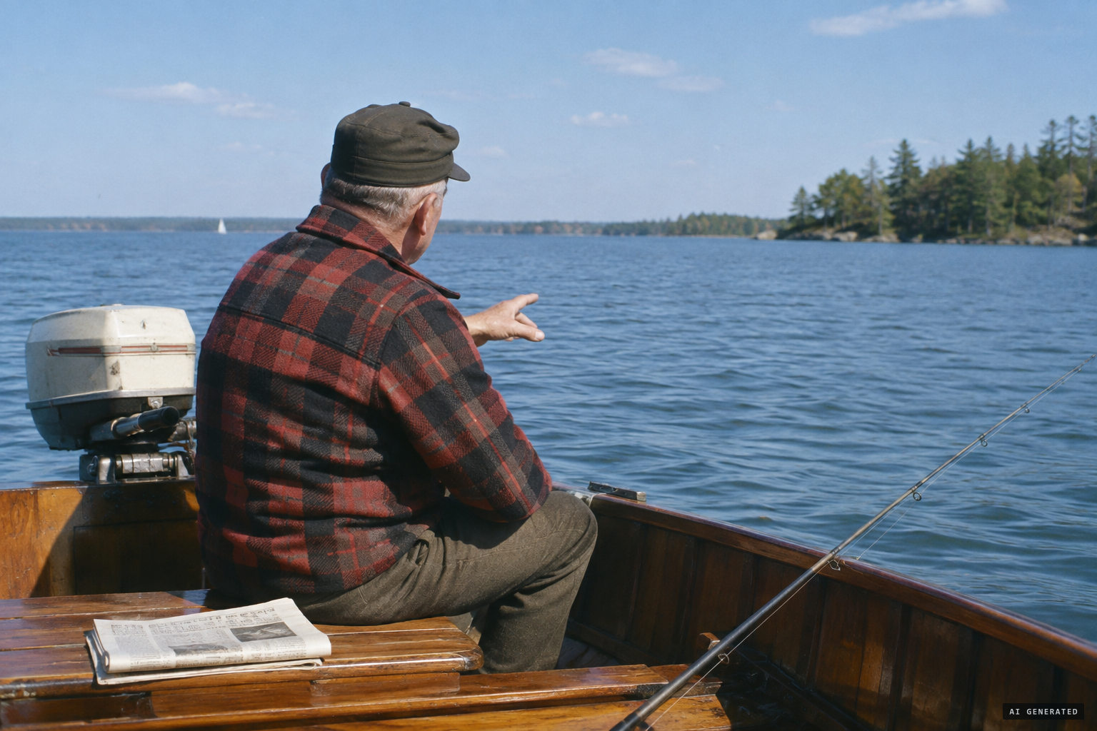 The Globe and Mail recalls Charles as a local fishing guide