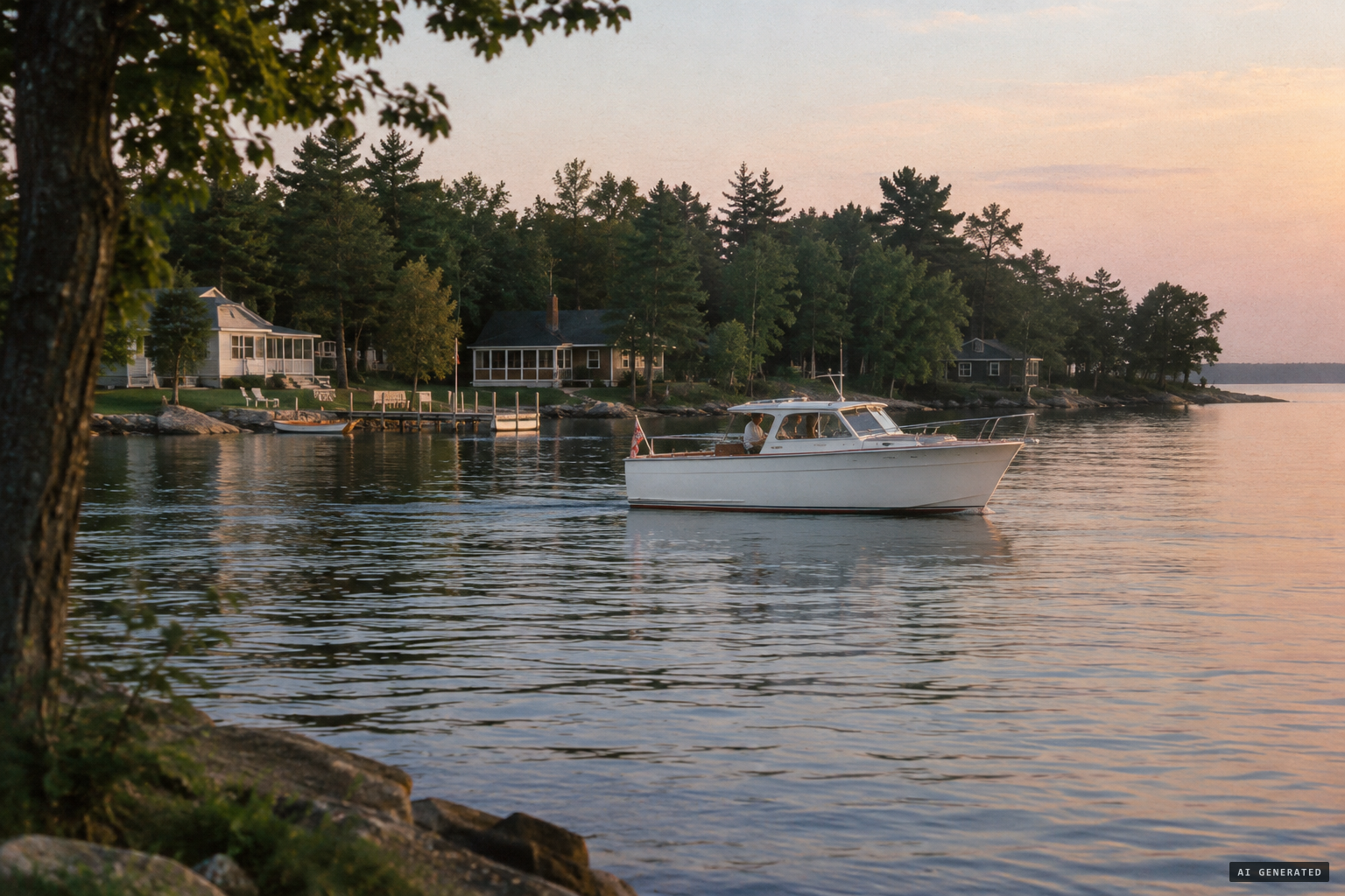 The Simcoe County Archives places the boat near Jackson's Point