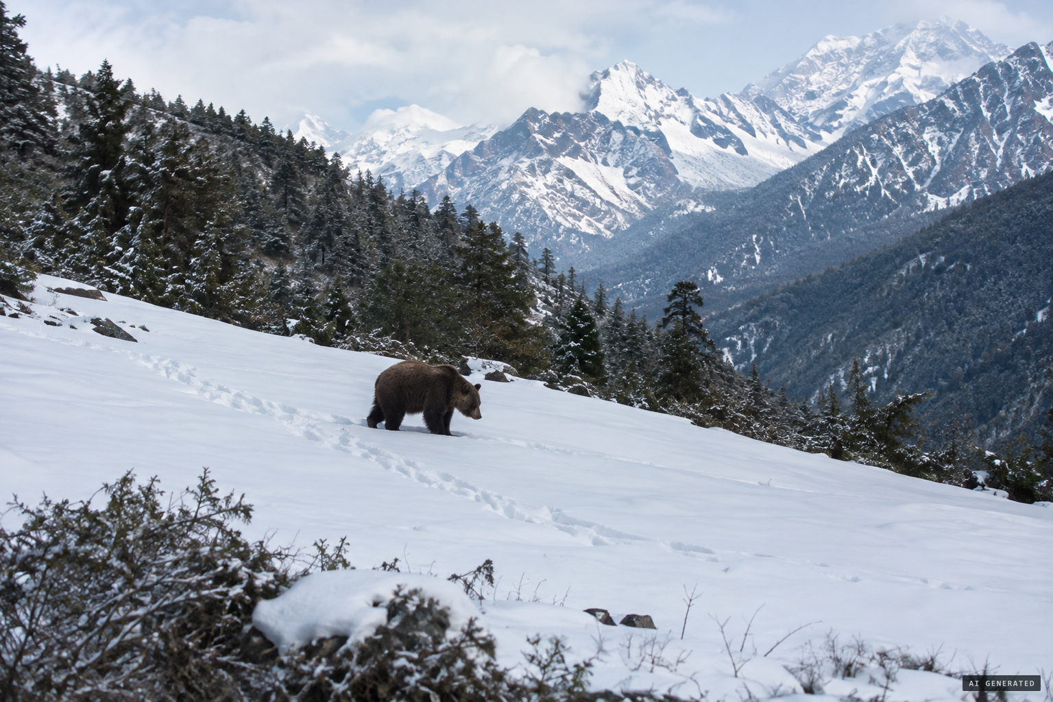 Experts point to bears and melted prints, and to DNA from 'yeti' samples
