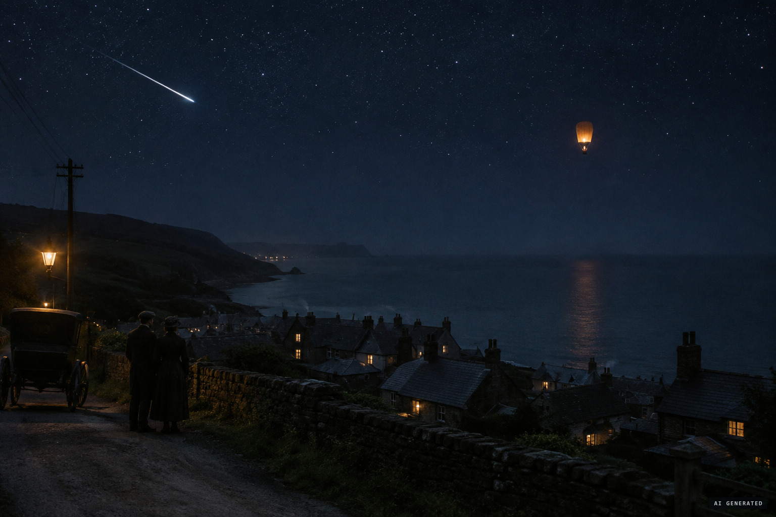 Meteors, fire balloons and press amplification are suggested explanations