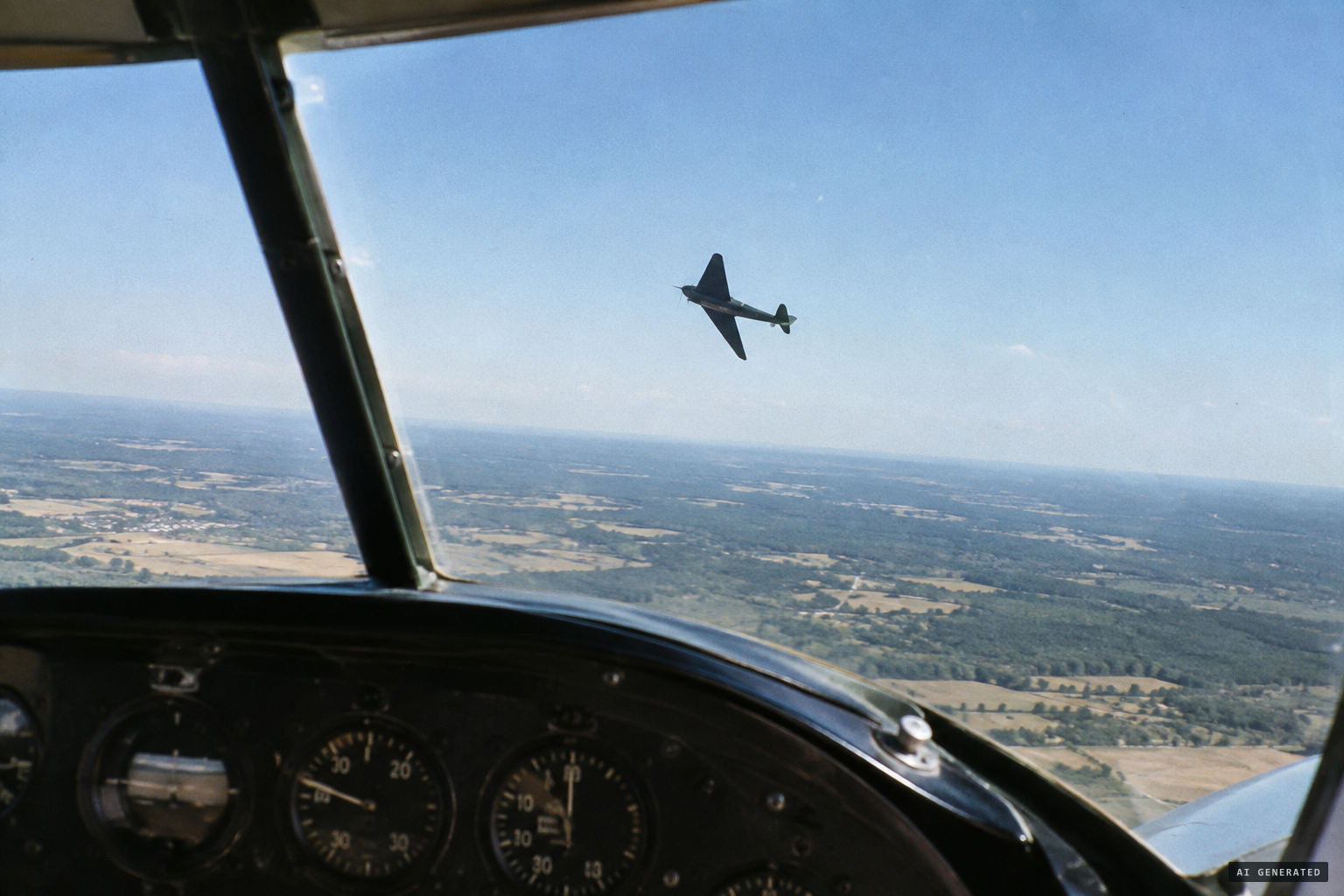 No plane towing it: the object turns about 50 degrees to the southwest.