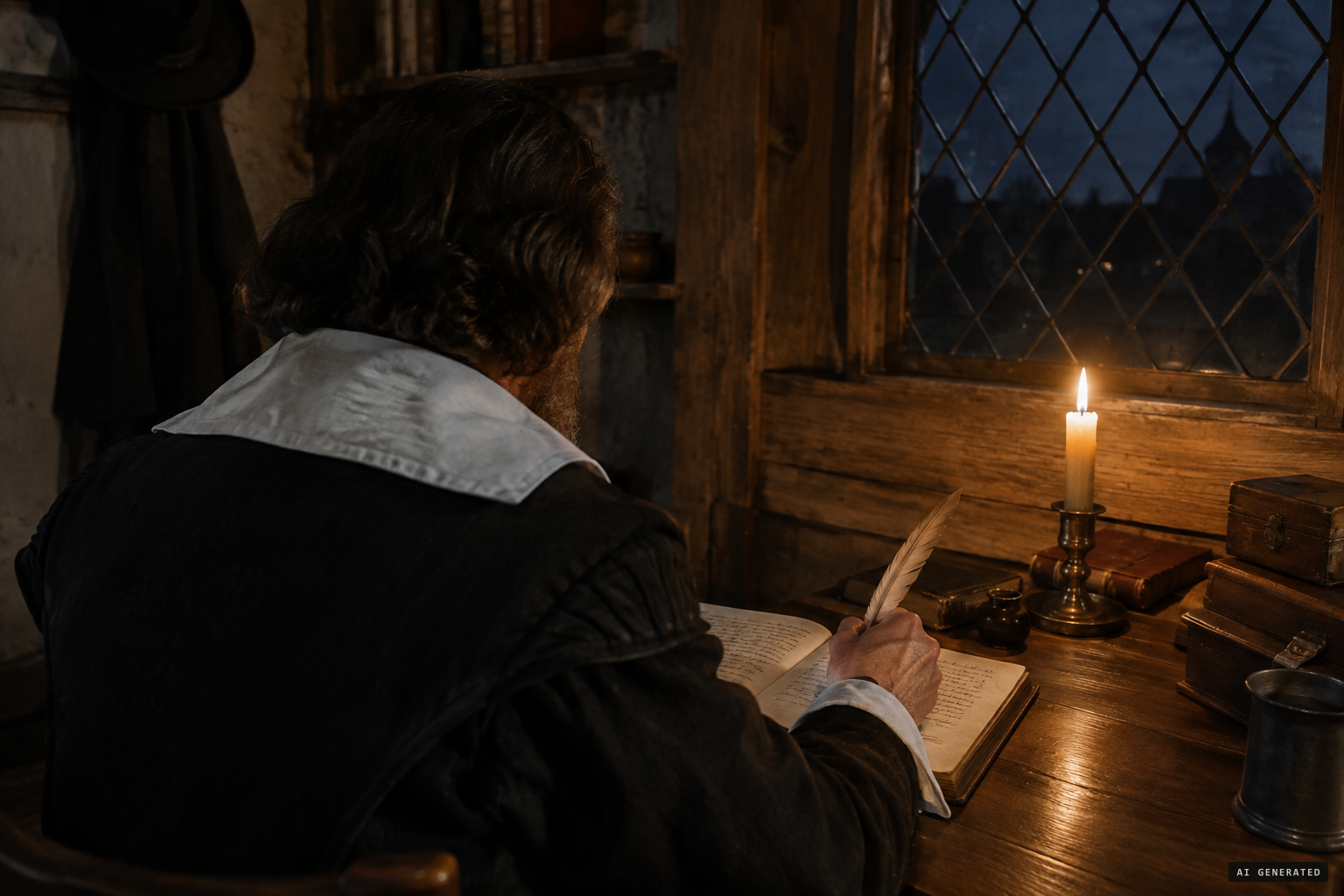 Governor John Winthrop writes in his journal