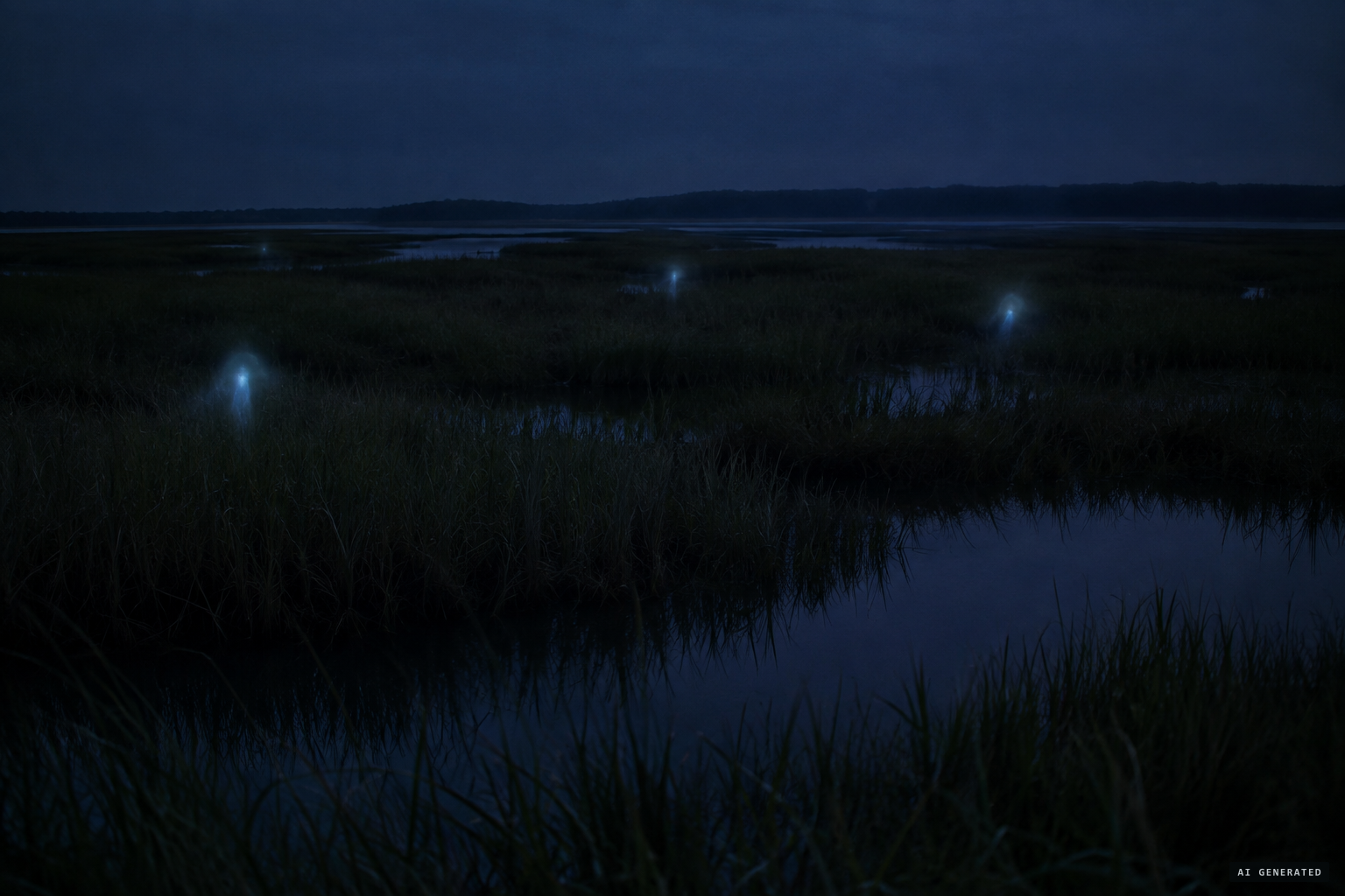 Ignis fatuus: marsh gas, the most common explanation