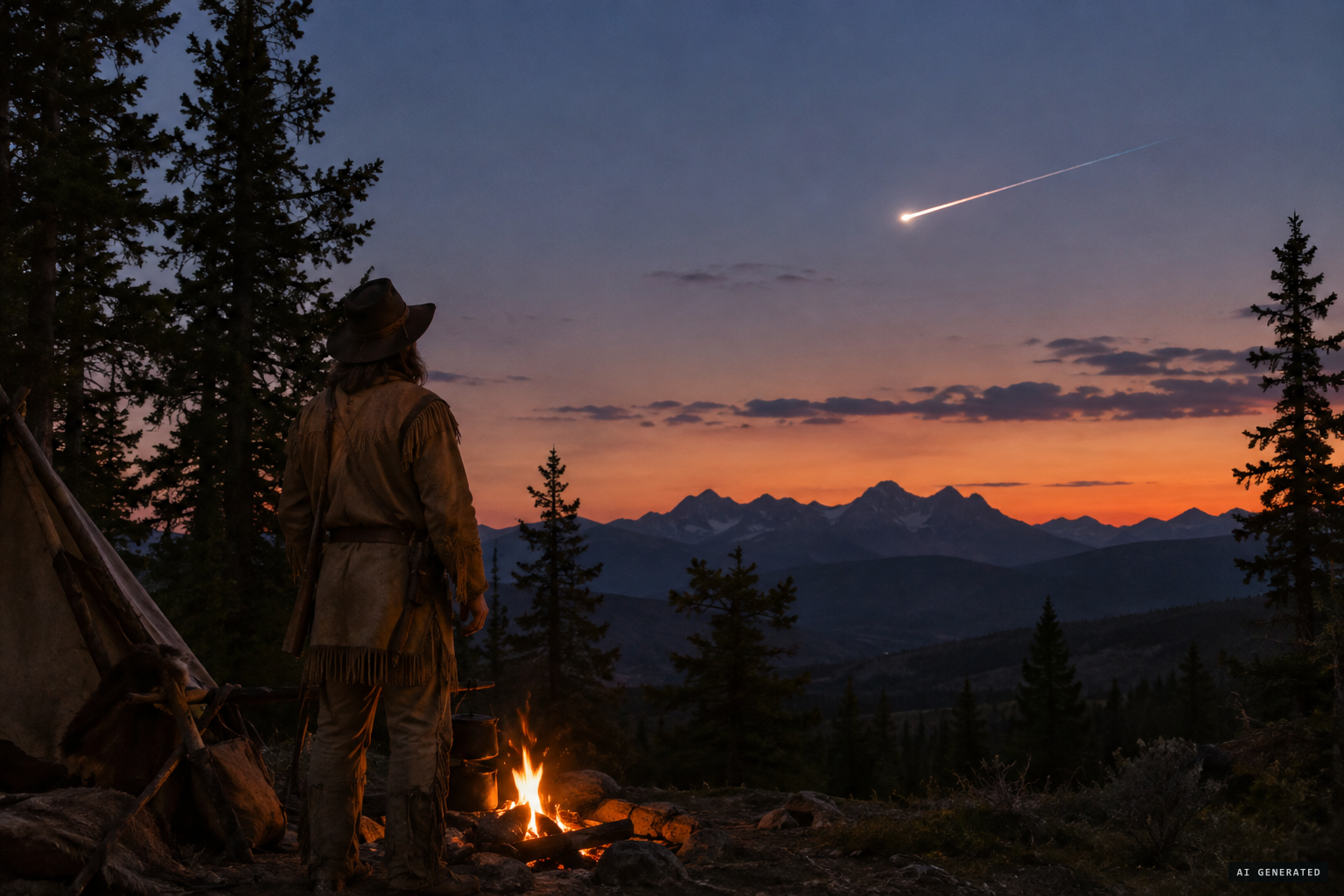 Just after sunset, a bright luminous body races eastward across the sky