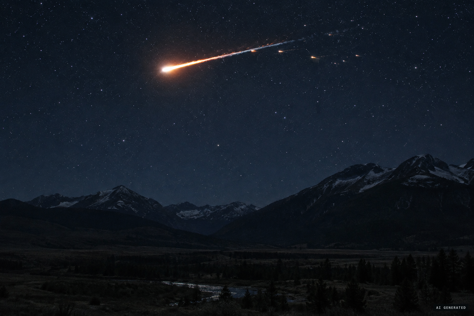 The sky event fits a bright bolide