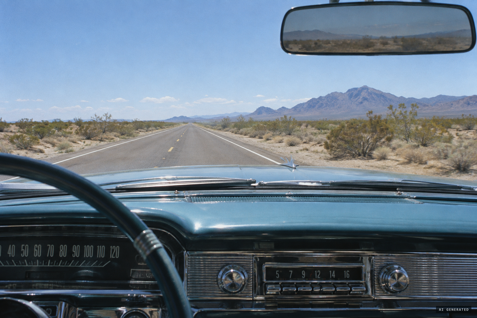 Stokes's car radio fades and the engine dies on Highway 54