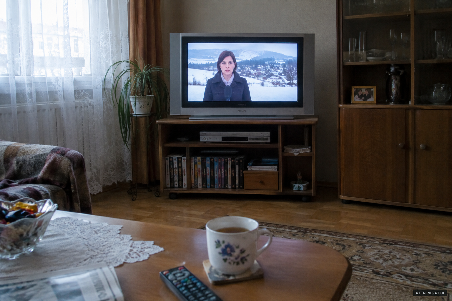 The story spreads worldwide and TVP2's Panorama covers it