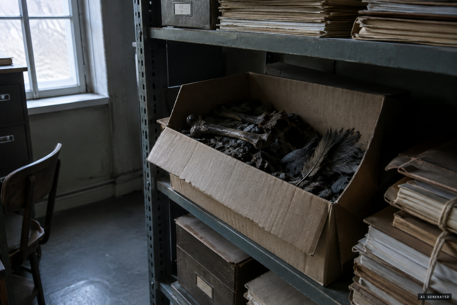 Whether the bones were examined, or where they went, is unrecorded