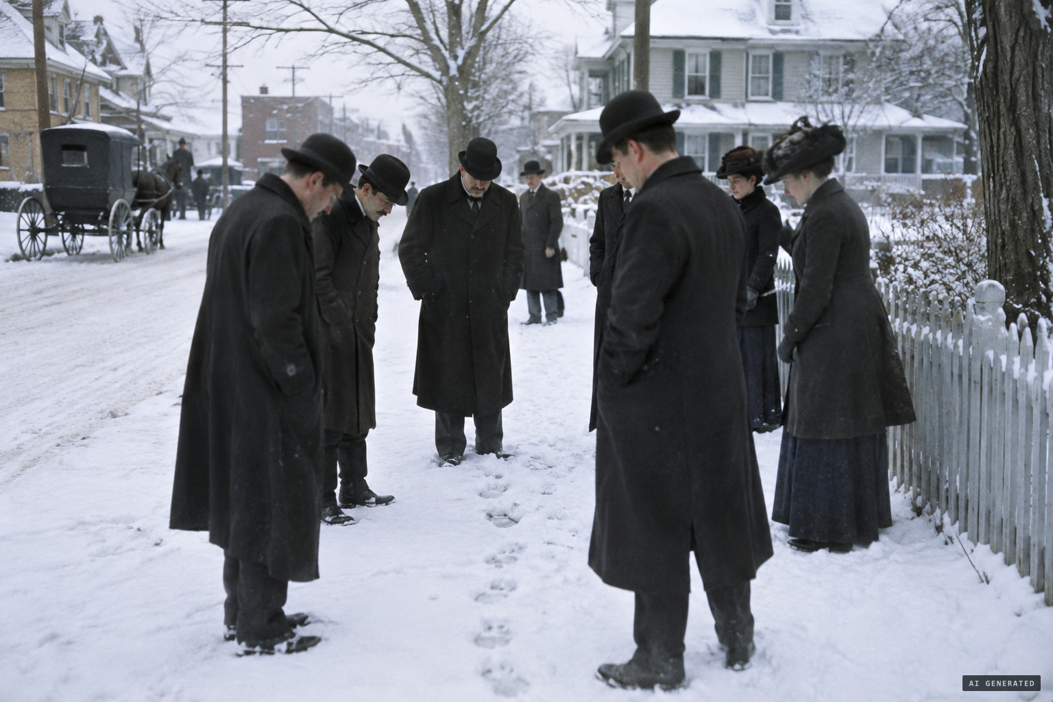 The wave of January 1909, later in the chain of Jersey Devil tales