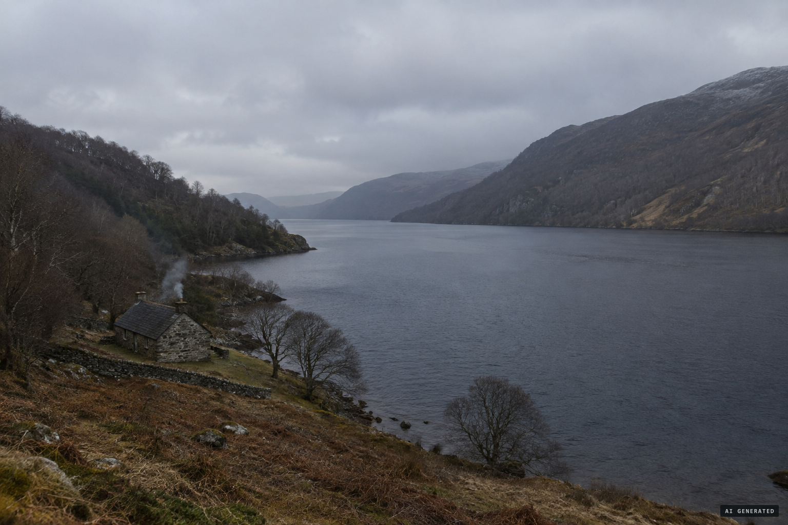 Loch Ness in 1919, still a quiet Highland water
