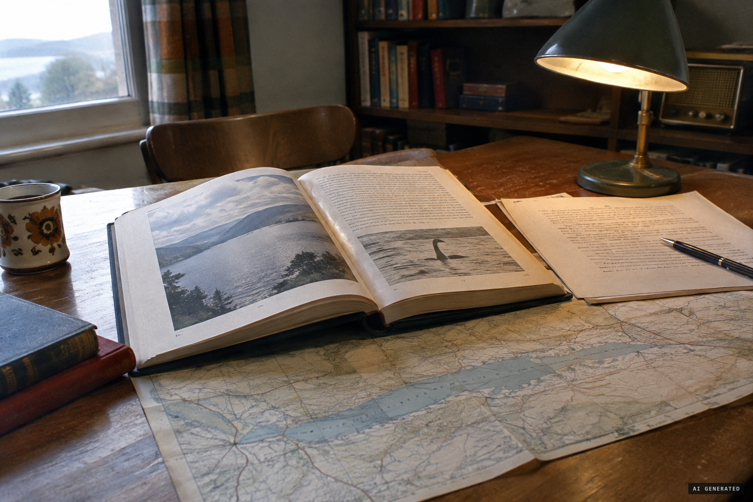 The account appears in print in The Loch Ness Story, 1974