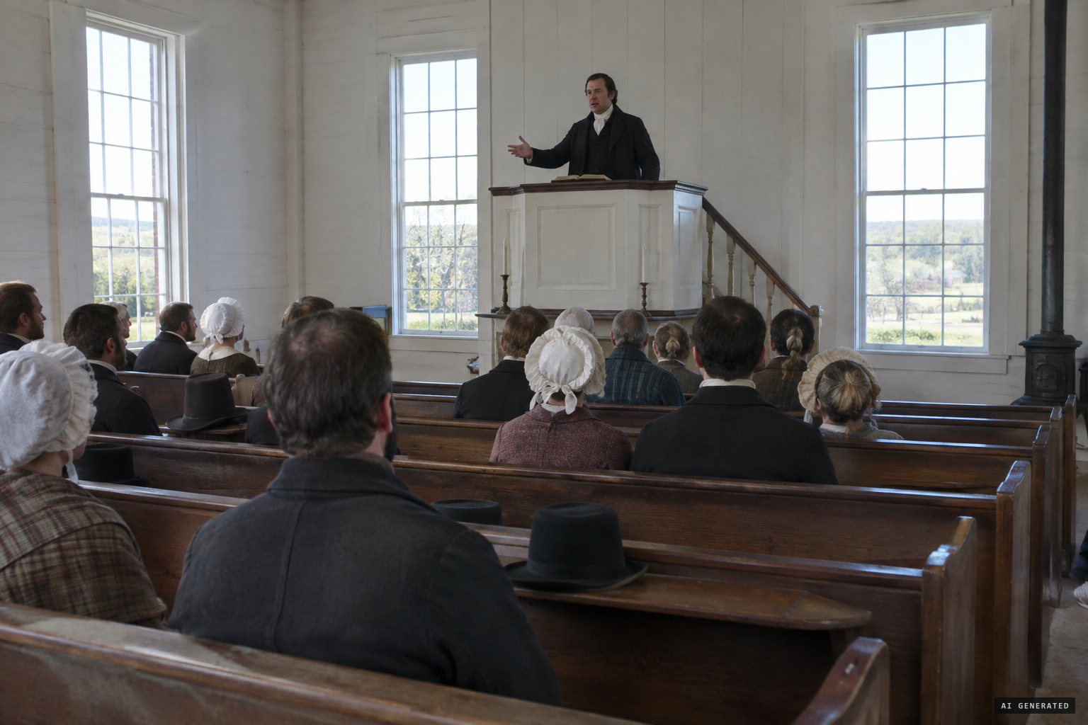 Dods preaching in Levant